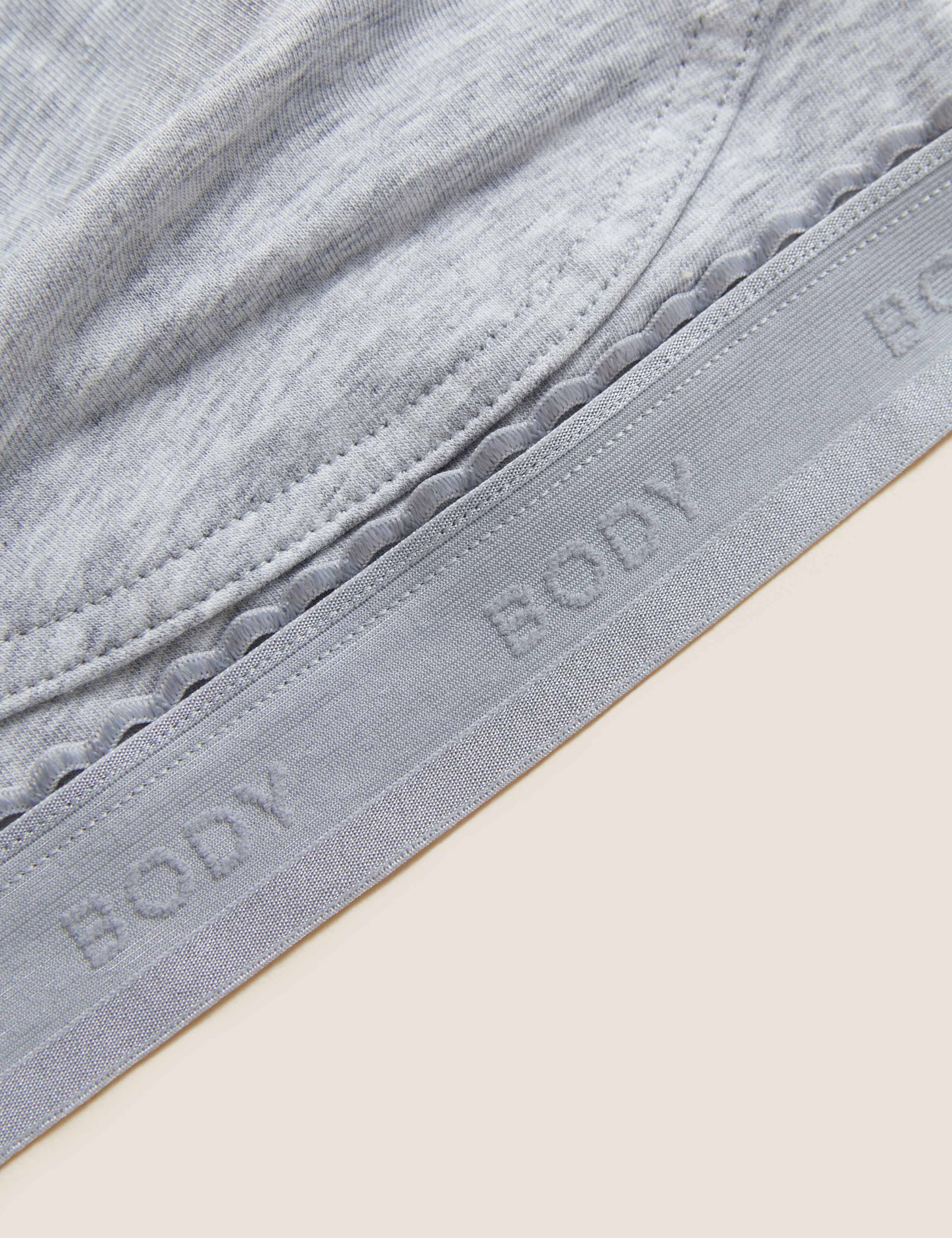 Cool Comfort™ Cotton Rich Non Wired Bralette 3 of 3