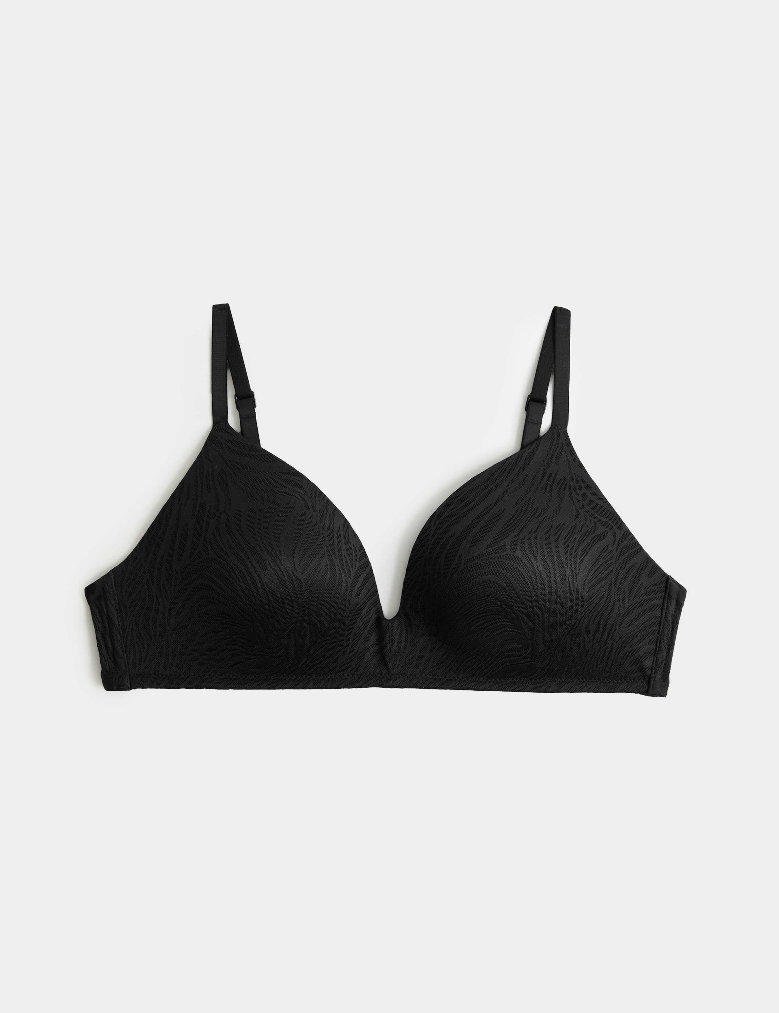 Body Lace Non Wired Plunge Bra A-E 2 of 7
