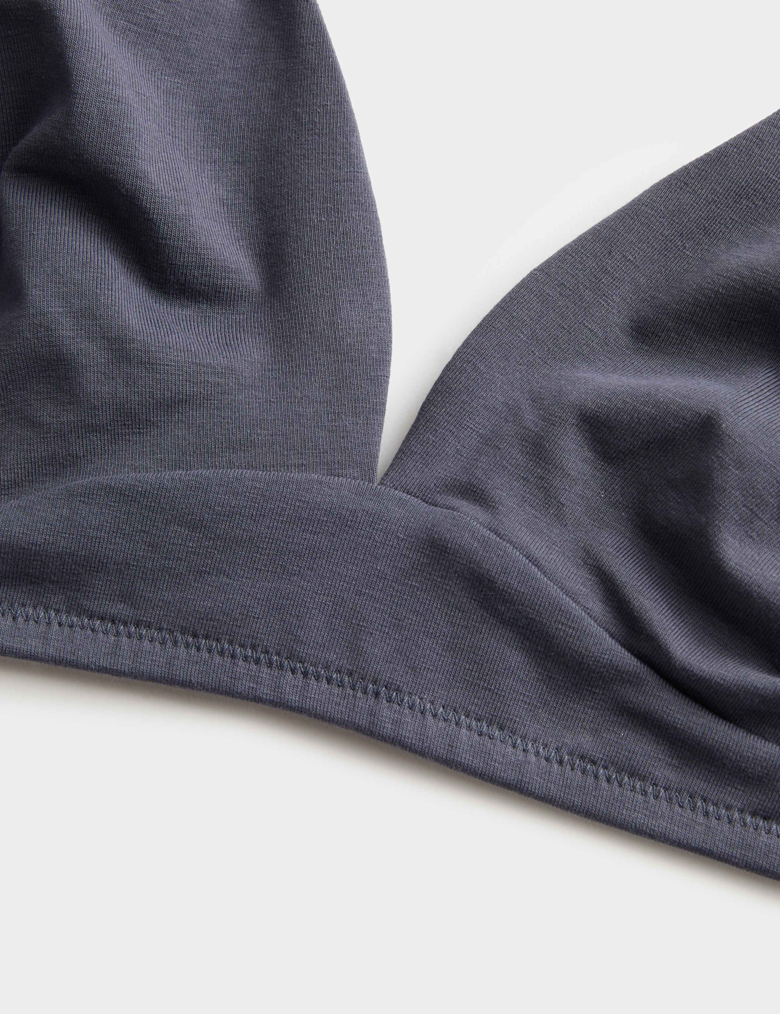 3 Pack Cotton Rich Non Wired Full Cup Bras (A-E) 6 of 7