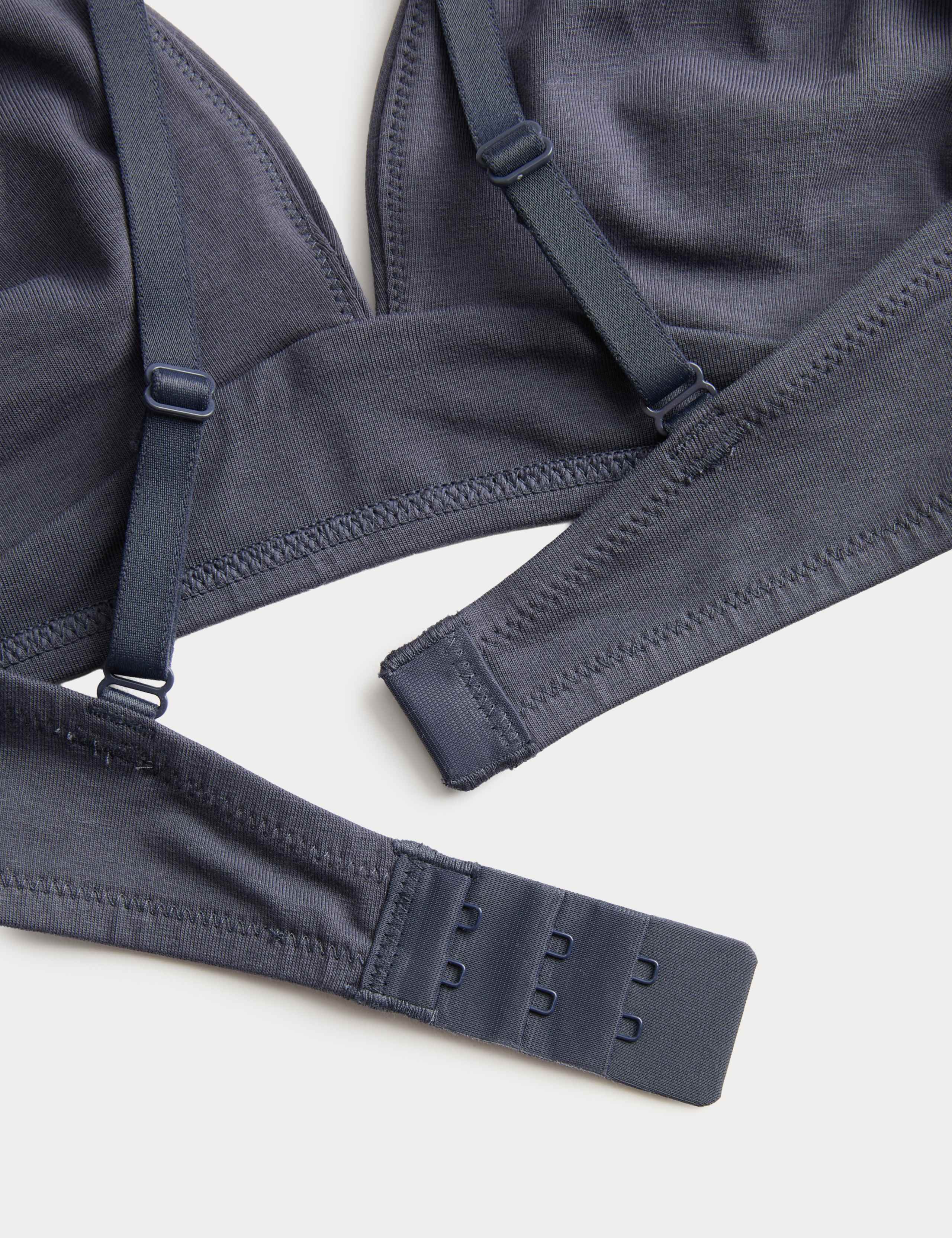 3 Pack Cotton Rich Non Wired Full Cup Bras (A-E) 7 of 7