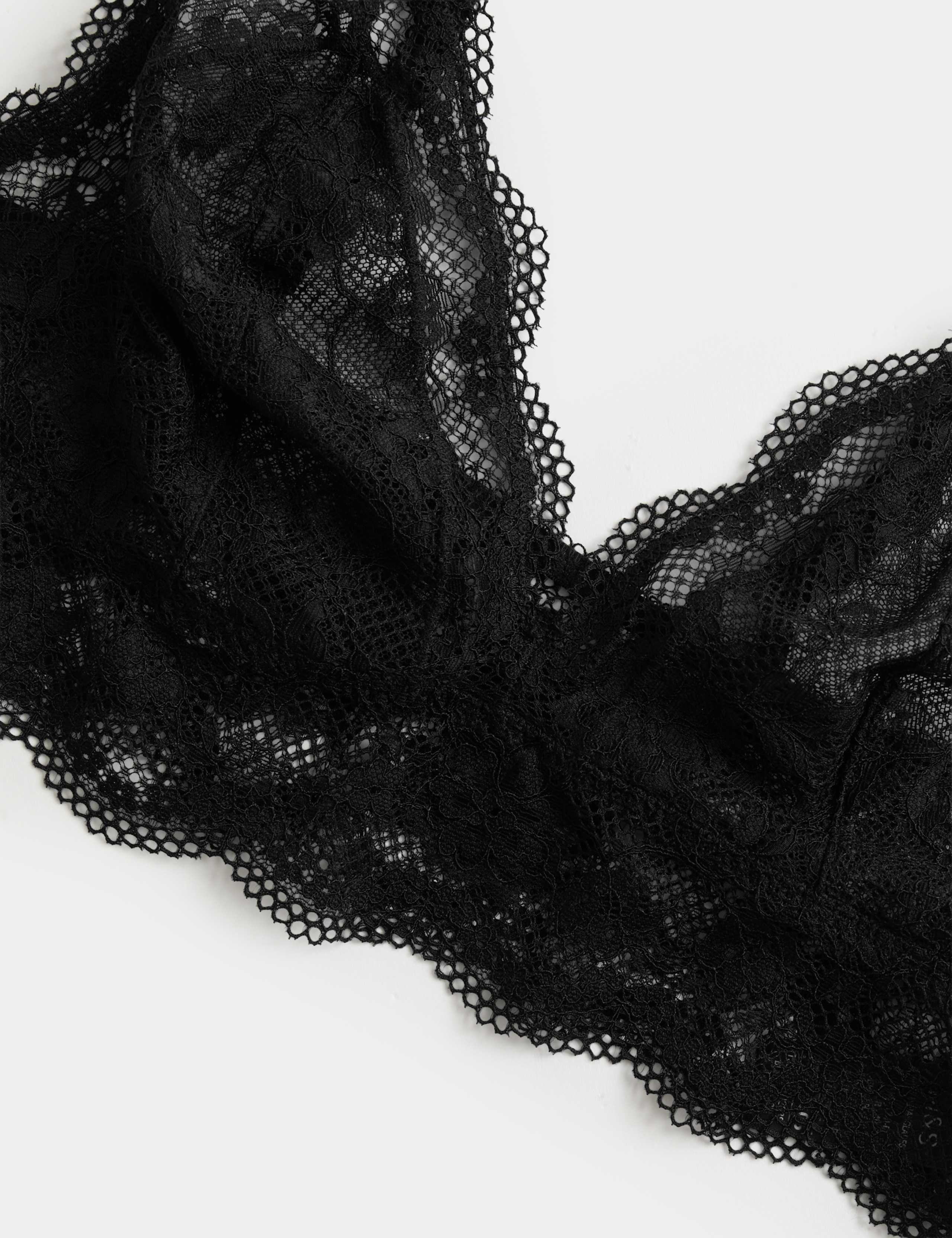 Jasmine Lace Non Wired Longline Bralette (A-E) 6 of 7