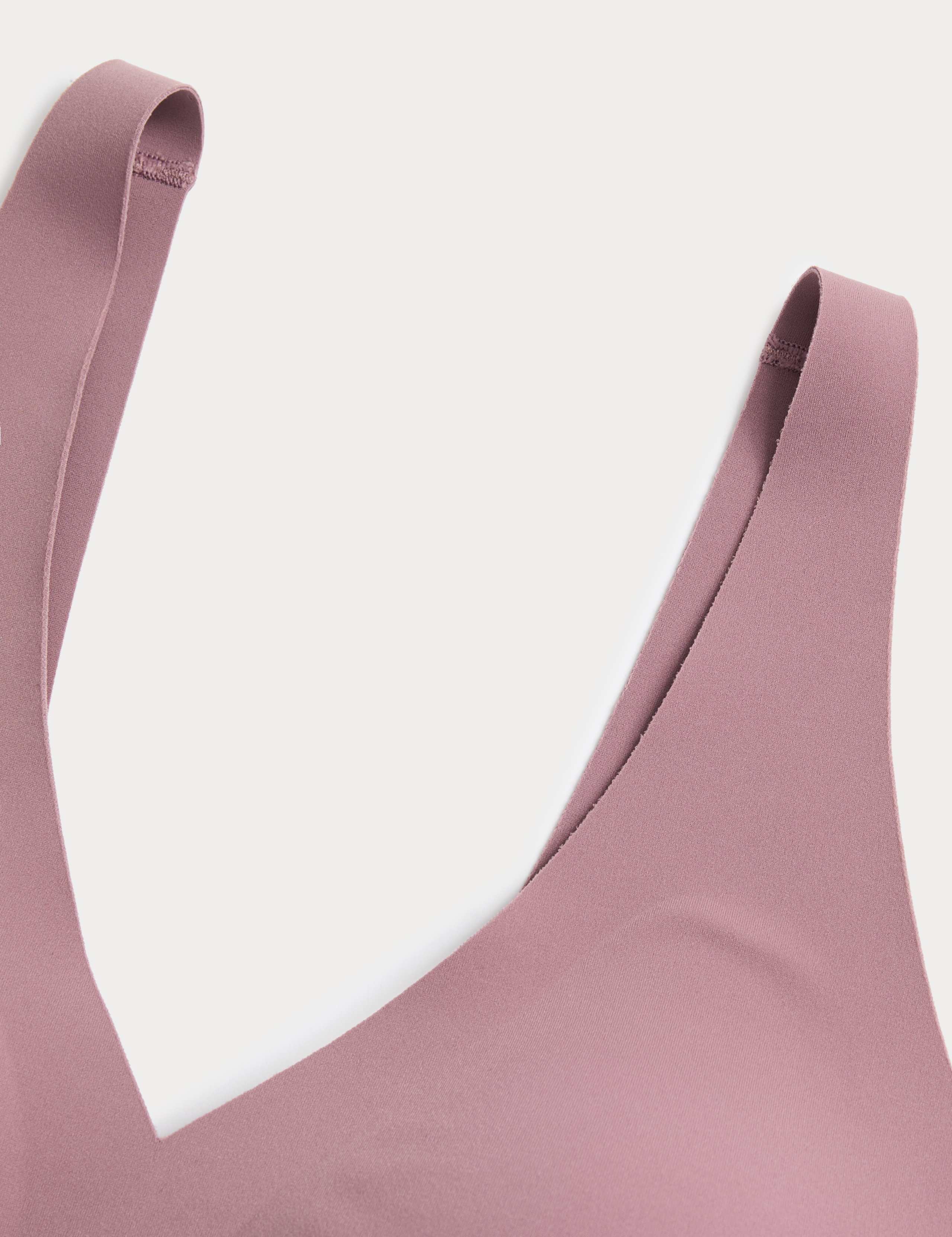 Non Wired V-Neck Crop Top (A-E) 2 of 3