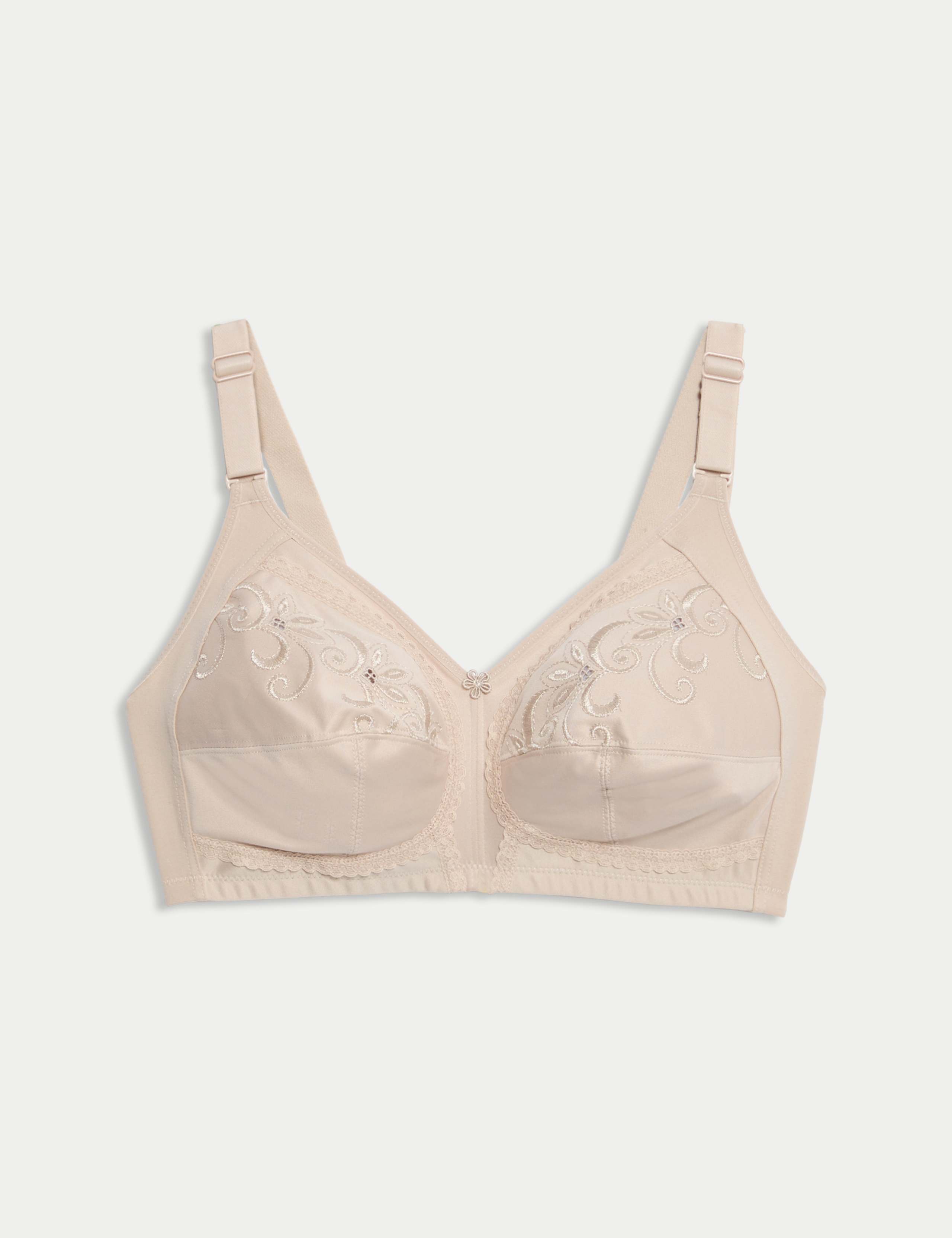 Total Support Embroidered Full Cup Bra B-G 2 of 8