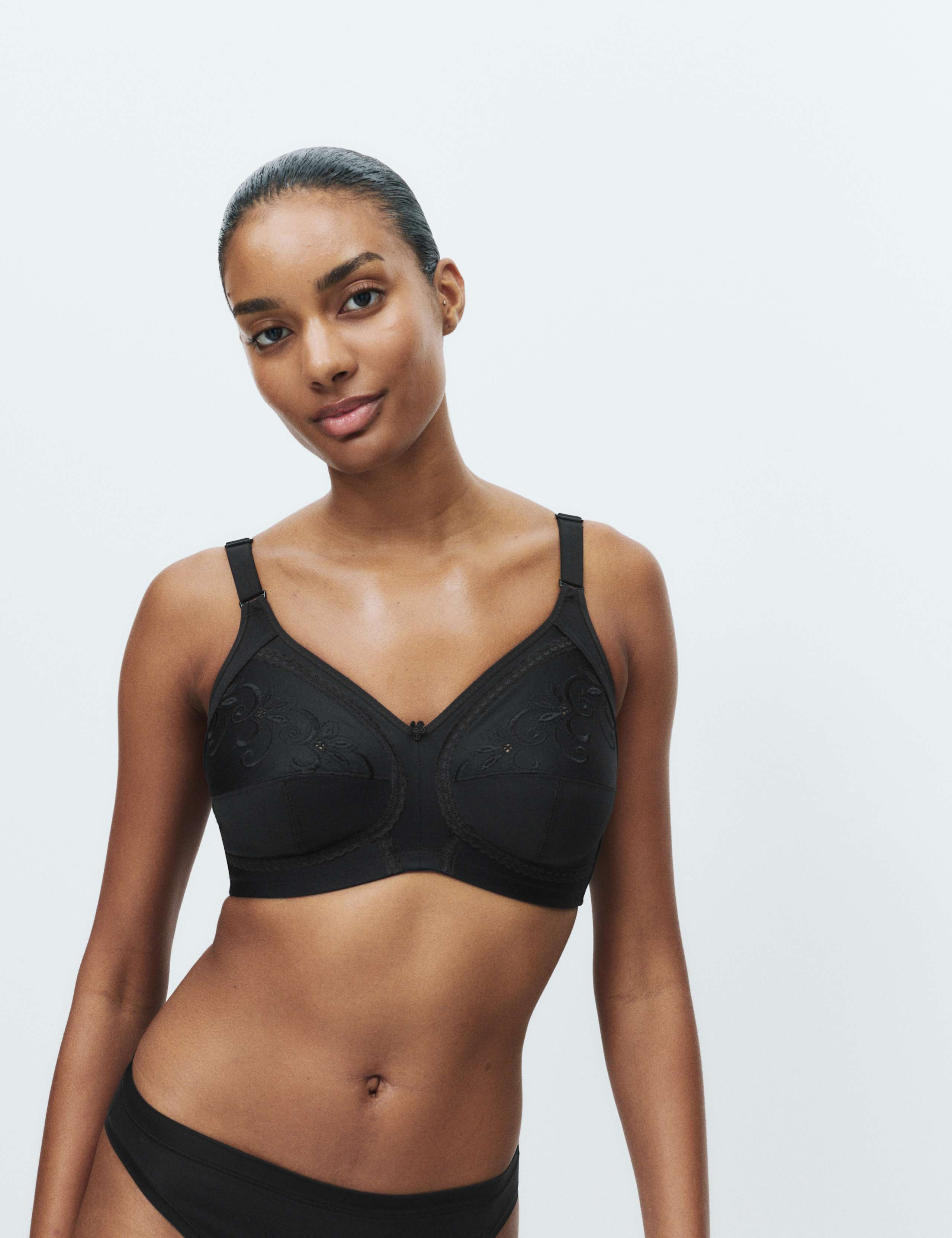 Total Support Embroidered Full Cup Bra B-G 4 of 7