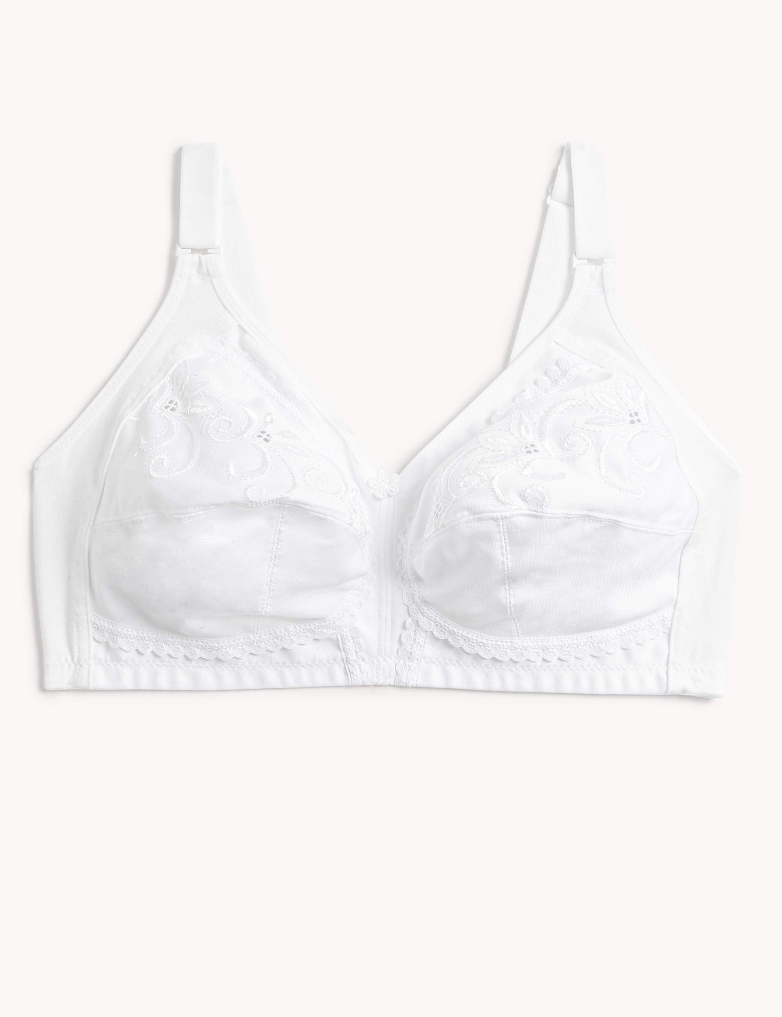 Total Support Embroidered Full Cup Bra B-G 2 of 6