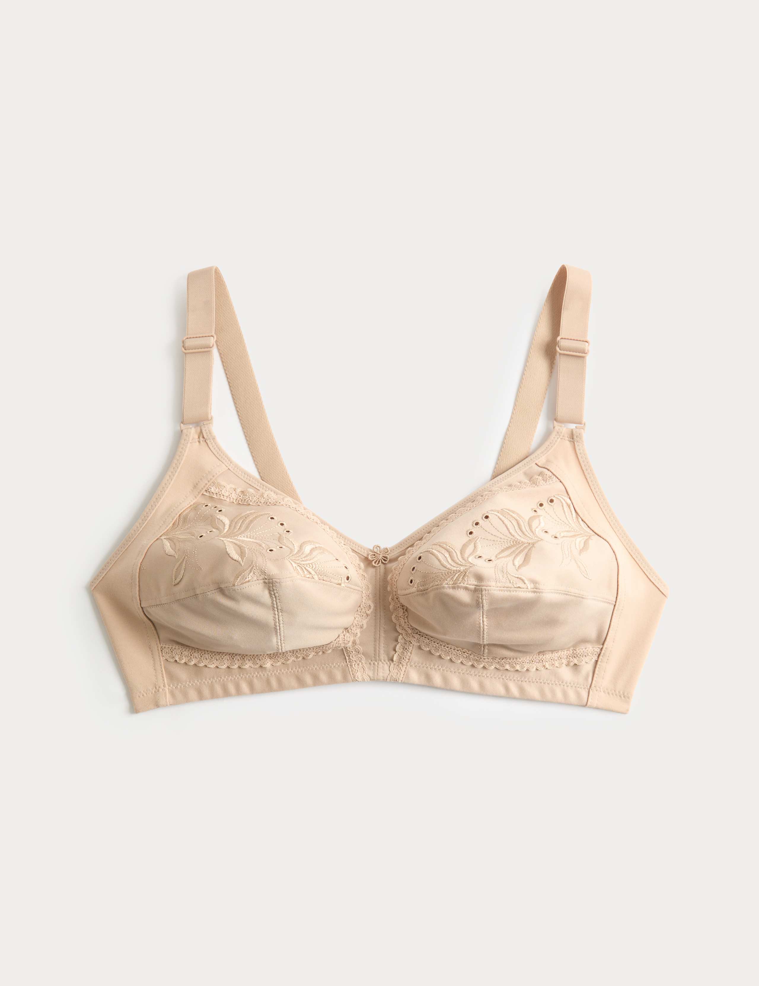 Embroidered Total Support Full Cup Bra (A-K) 2 of 8