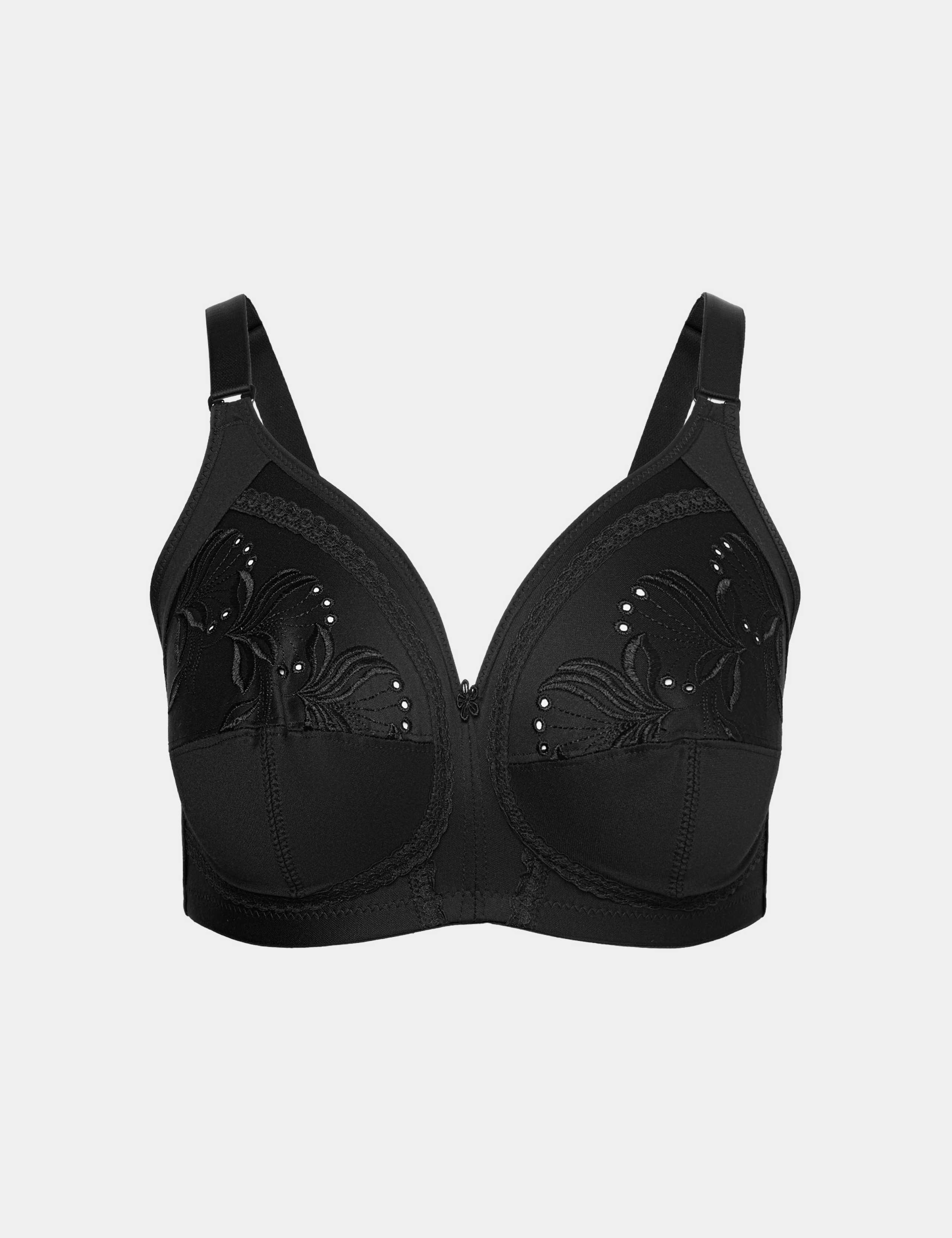 Embroidered Total Support Full Cup Bra (A-K) 2 of 7