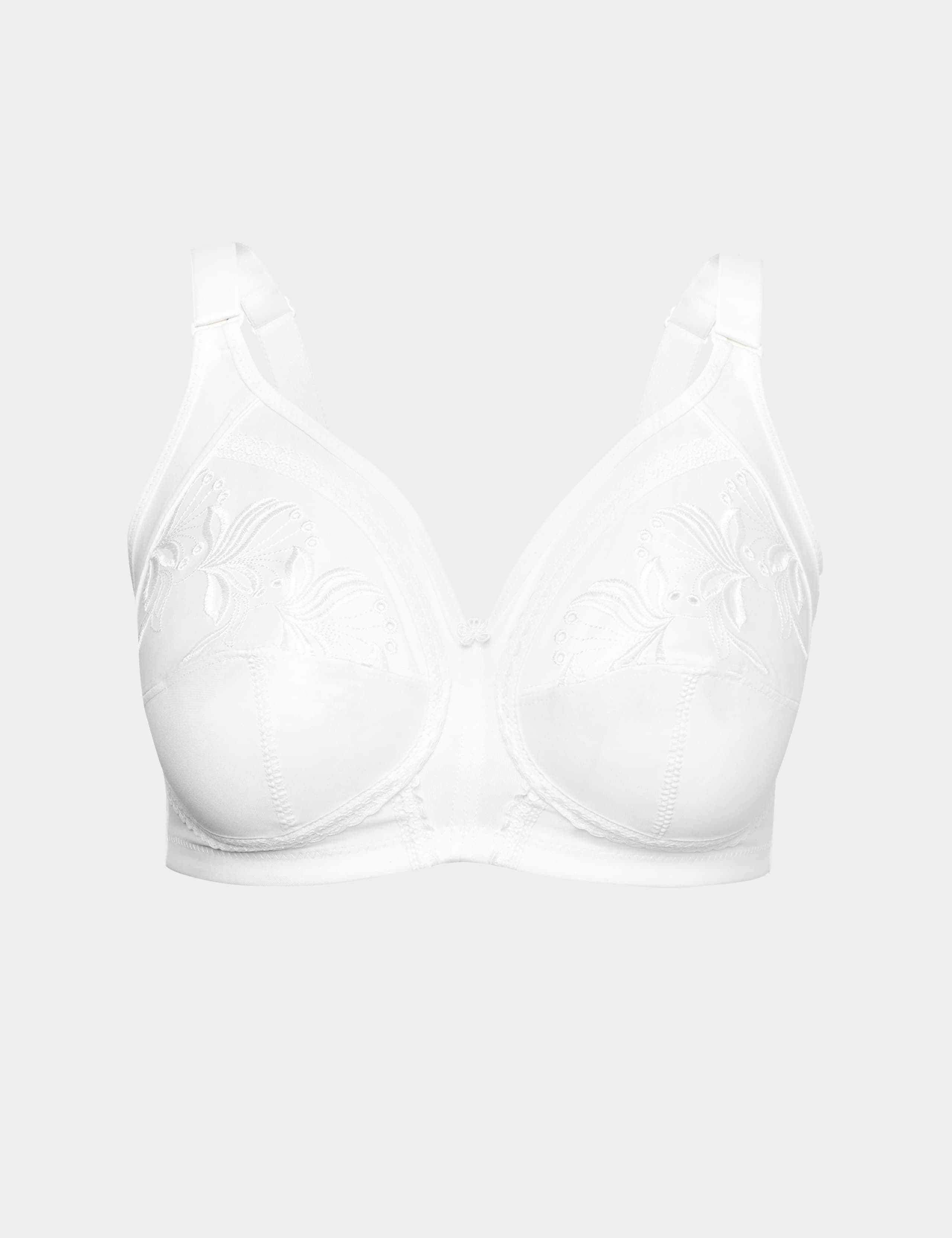 Embroidered Total Support Full Cup Bra (A-K) 2 of 9
