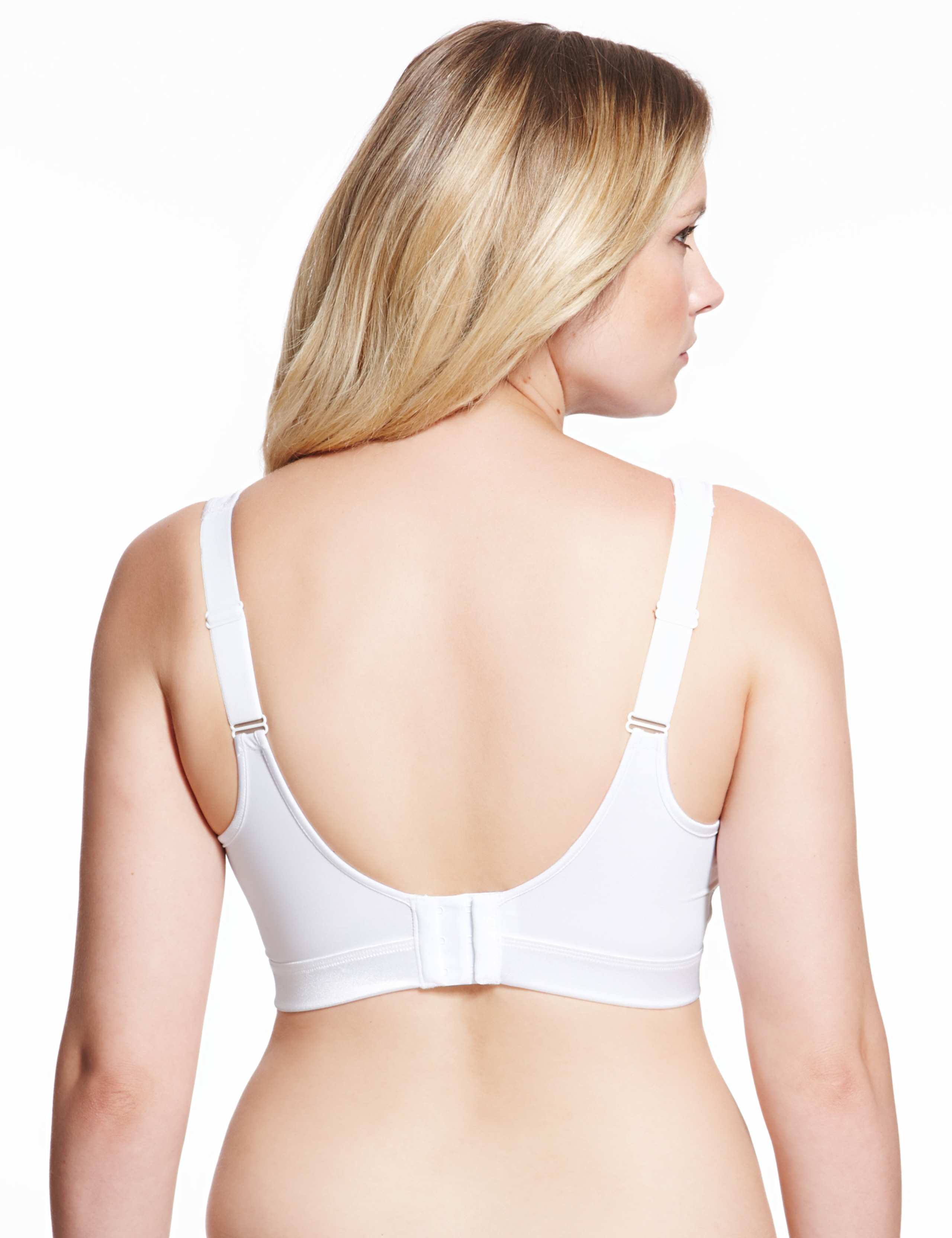 Total Support Oriental Floral Embroidered Full Cup Bra B-E 5 of 6