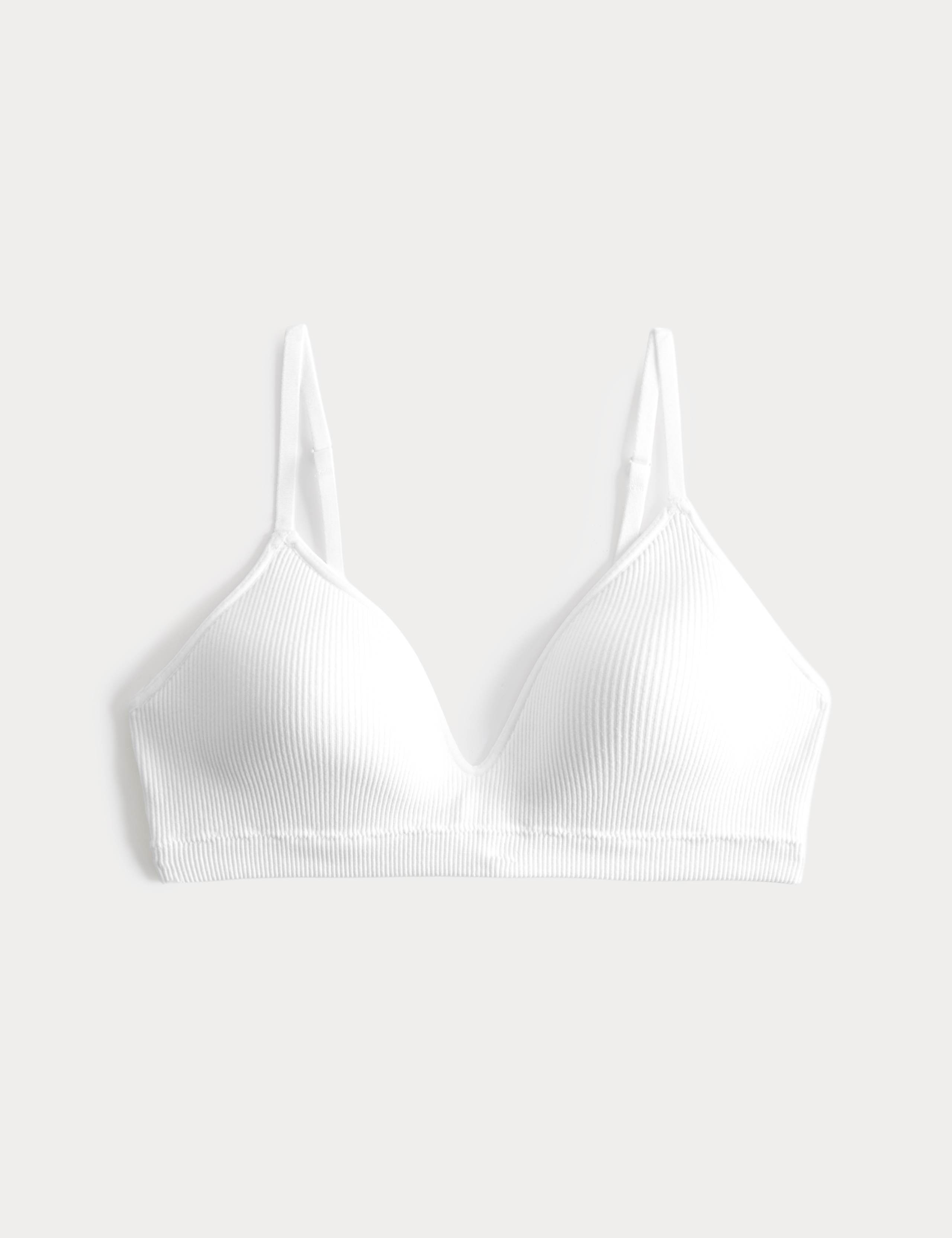 Seamfree Ribbed Non Wired First Bra 1 of 3