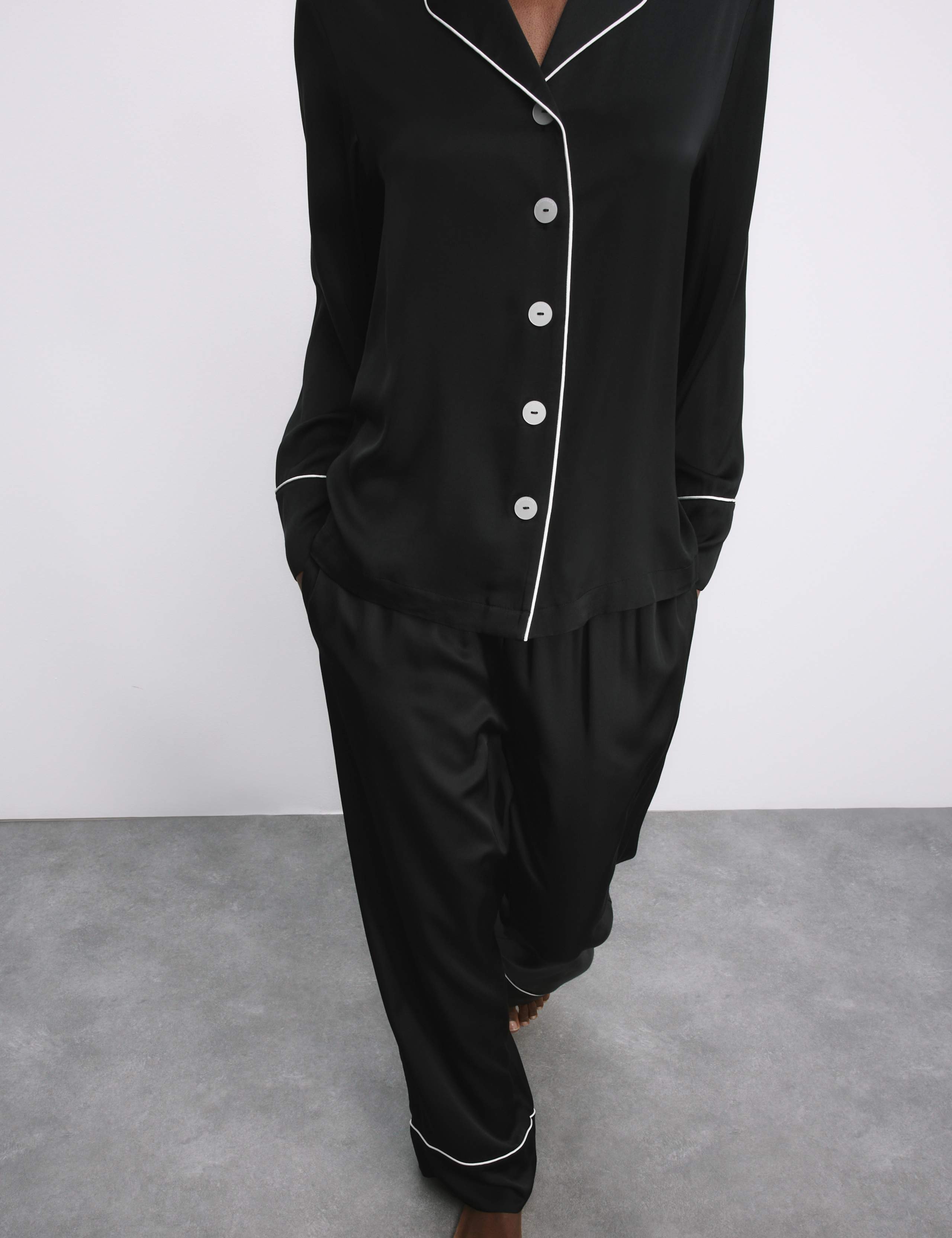 Satin Revere Pyjama Set 3 of 7