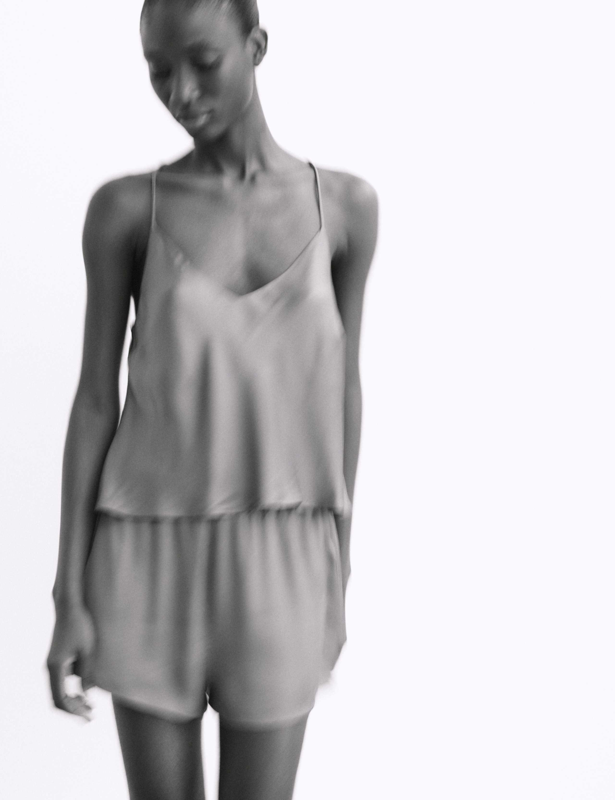 Satin Cami Shortie Pyjama Set 5 of 6