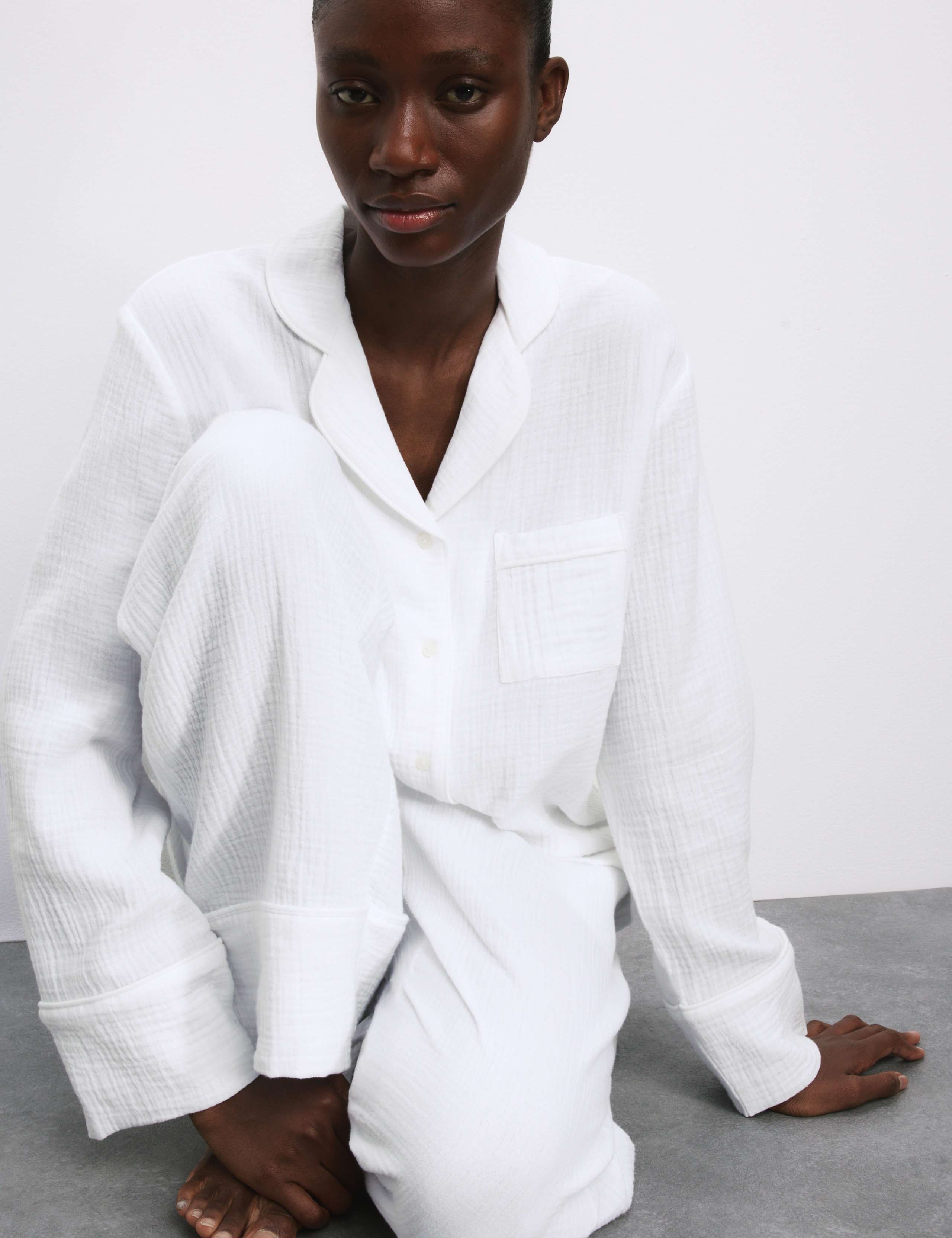 Autograph muslin lsll revere pyjama 5 of 7