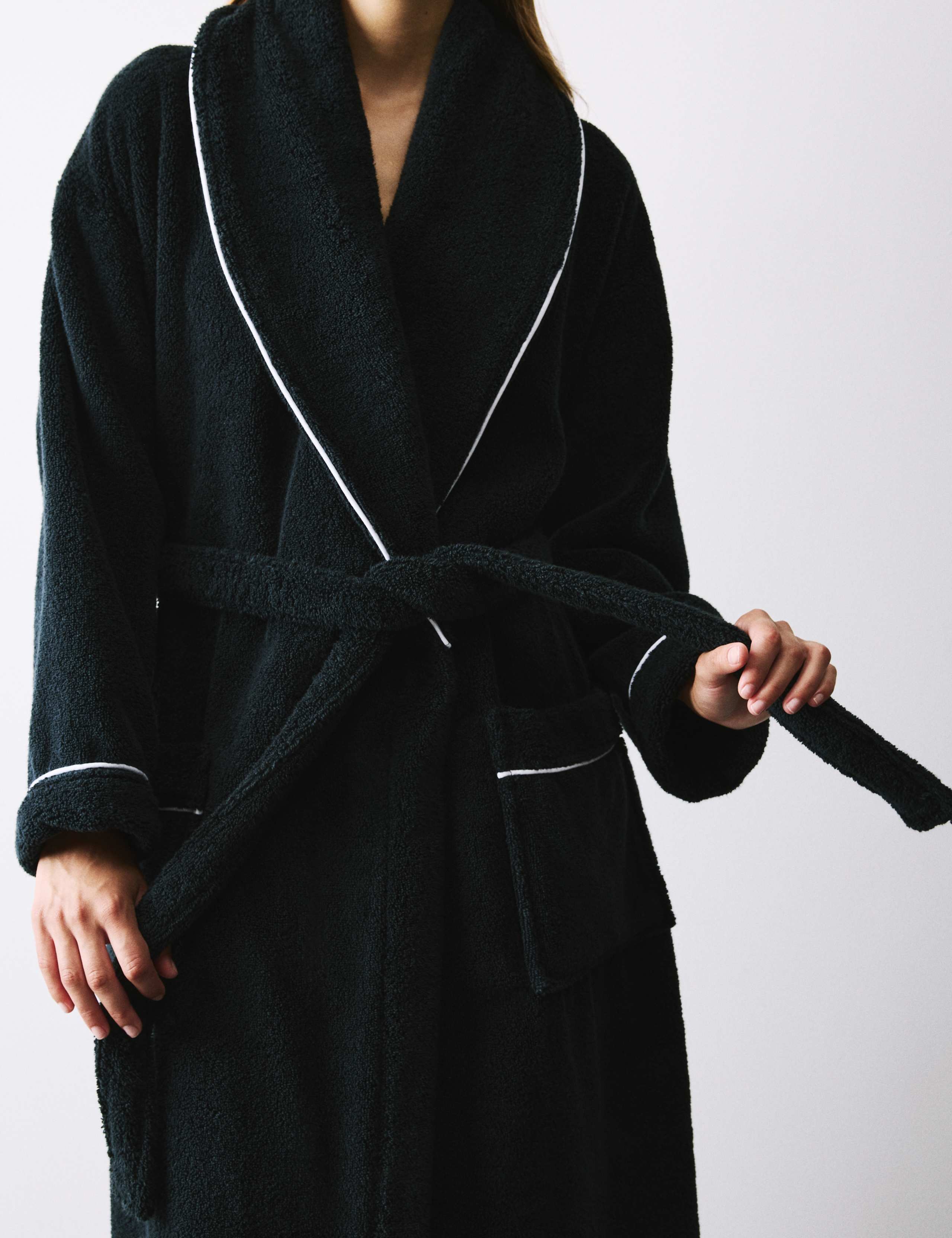 Pure Cotton Towelling Dressing Gown | Autograph at M&S