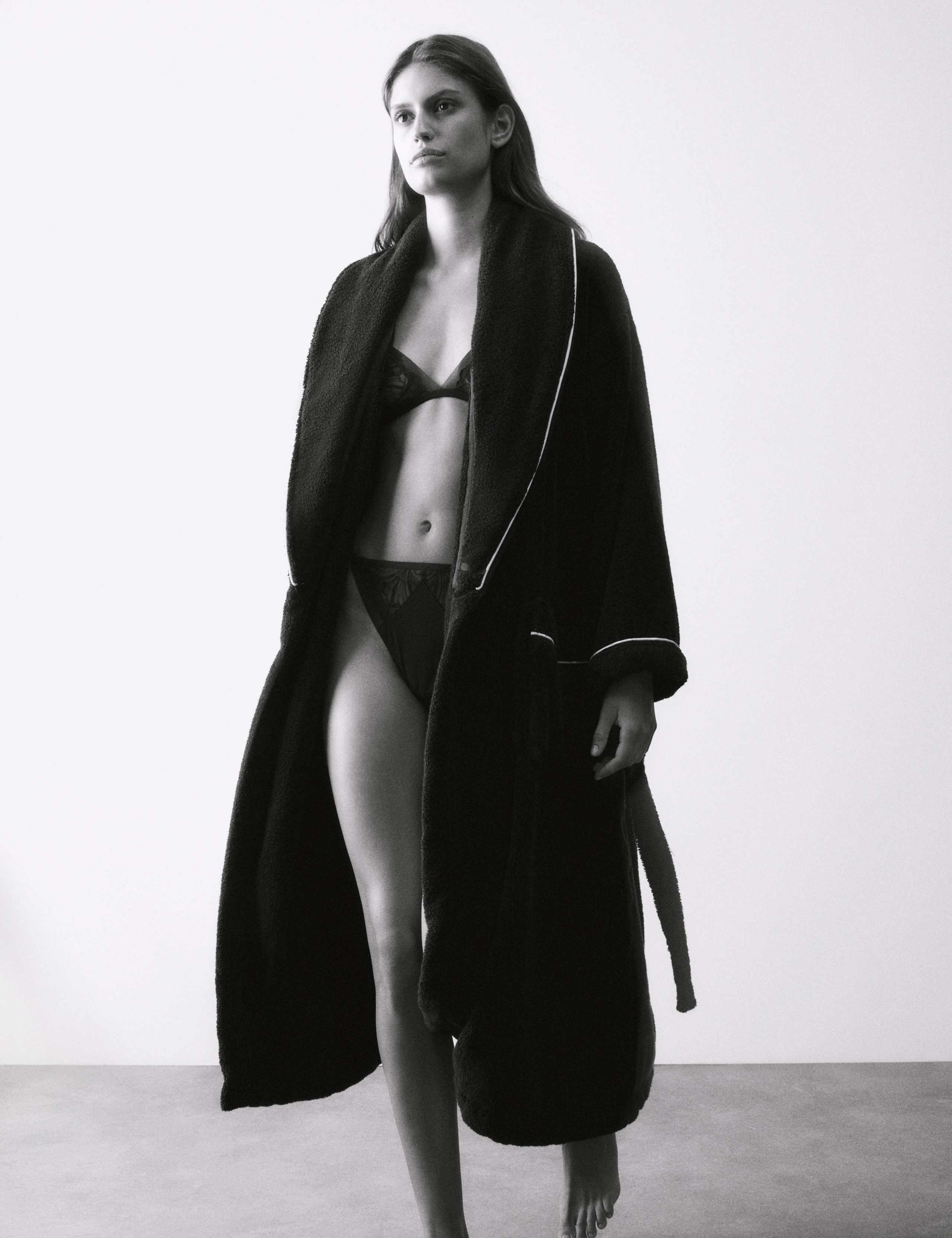 Pure Cotton Towelling Dressing Gown 4 of 5