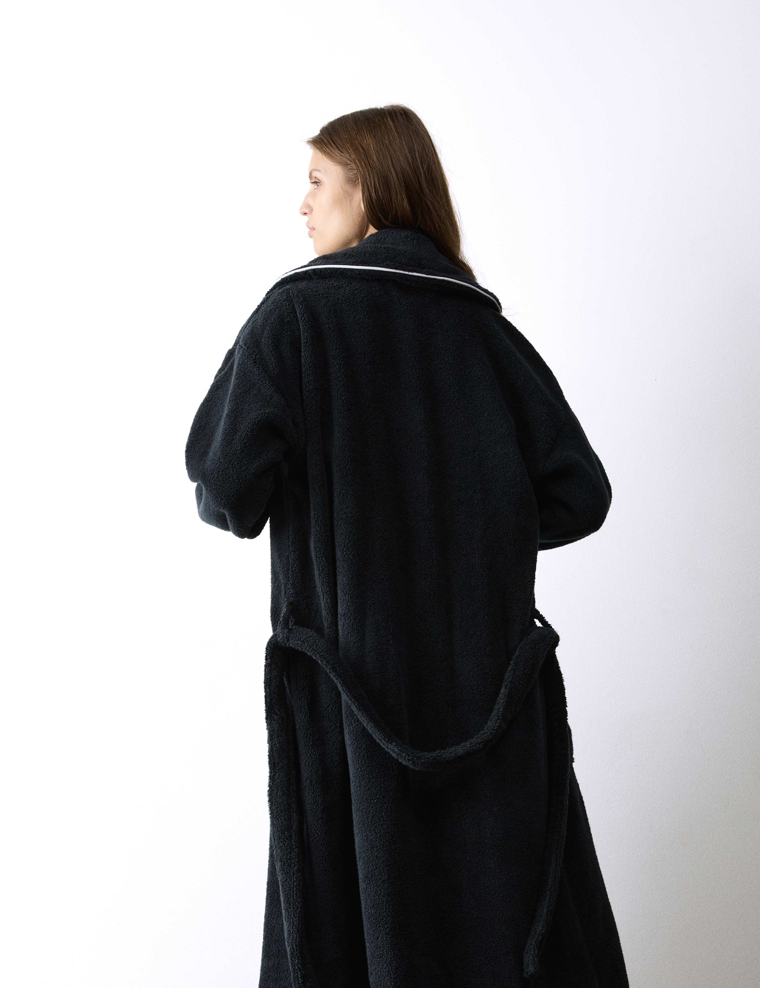 Pure Cotton Towelling Dressing Gown 5 of 5