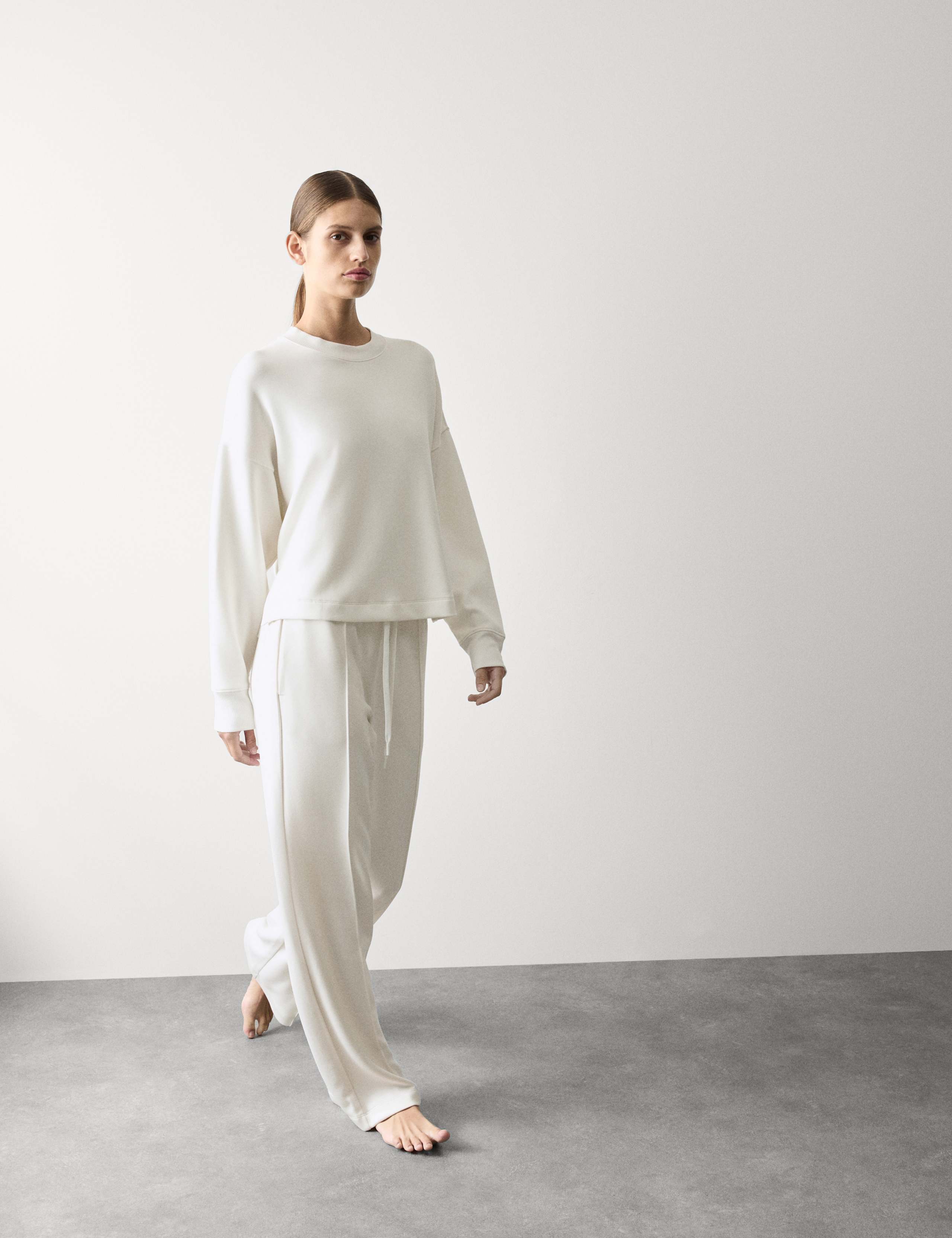 Scuba Wide Leg Lounge Pants 4 of 5