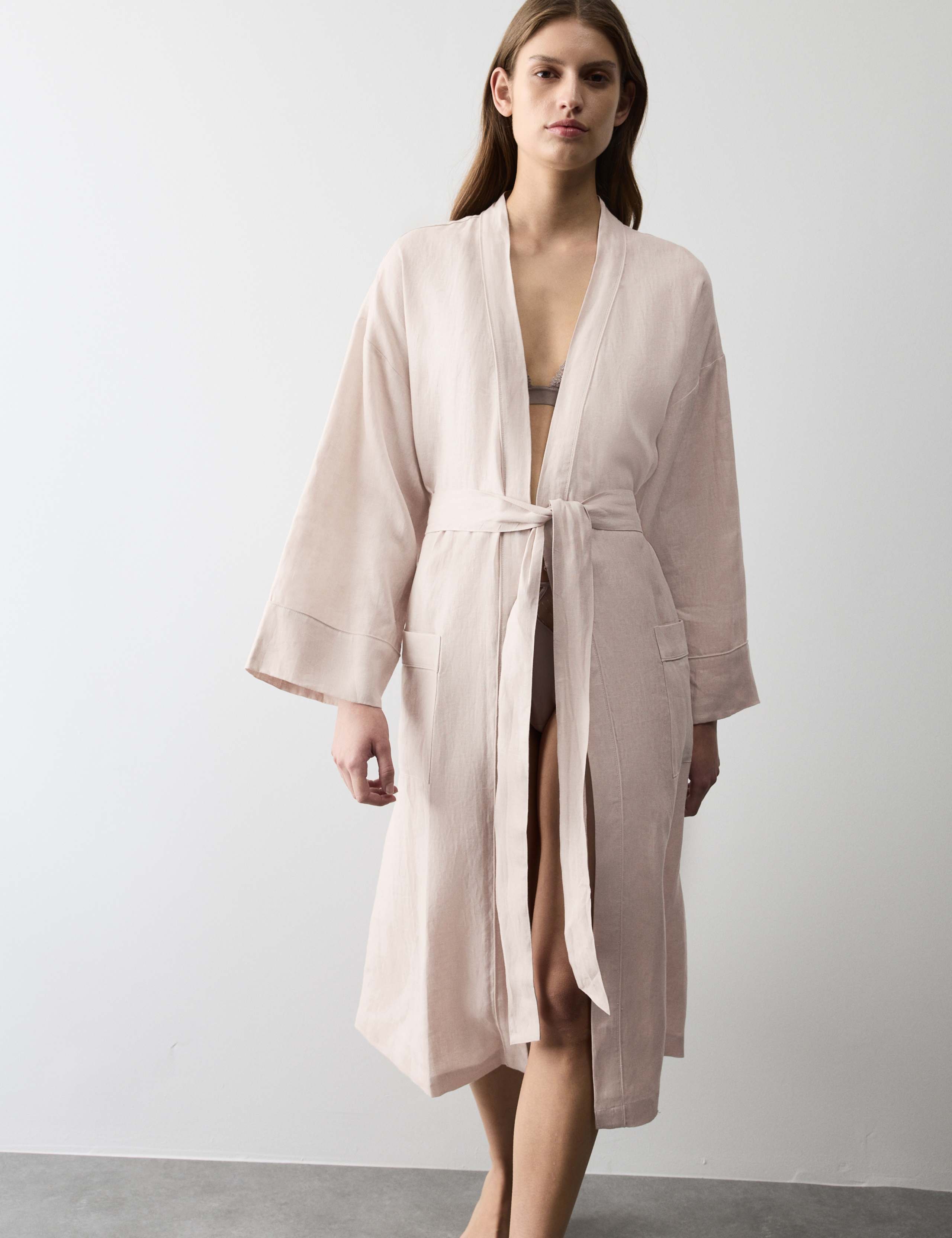 Pure Linen Tie Wrap 4 of 5