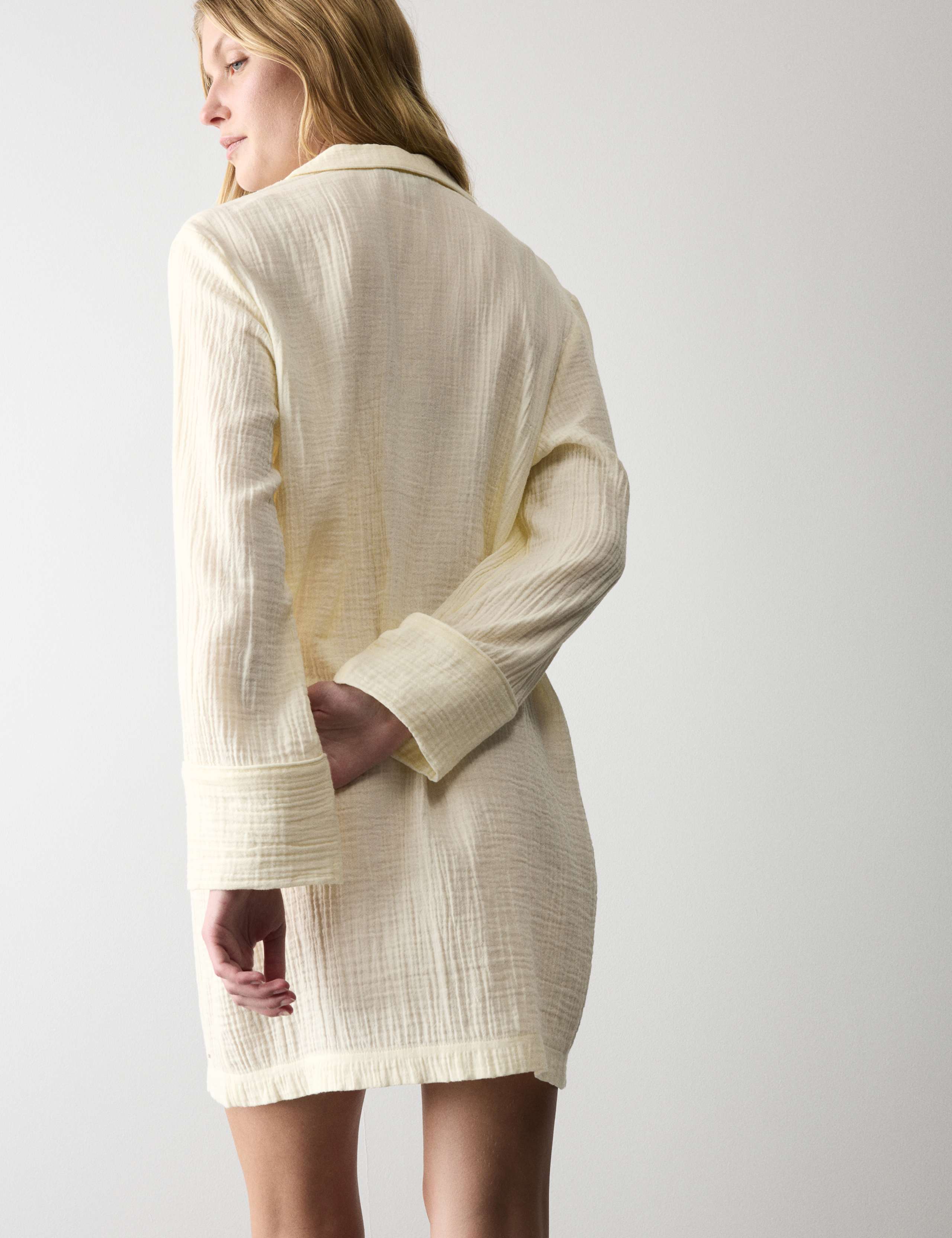 Pure Cotton Muslin Nightshirt 4 of 6