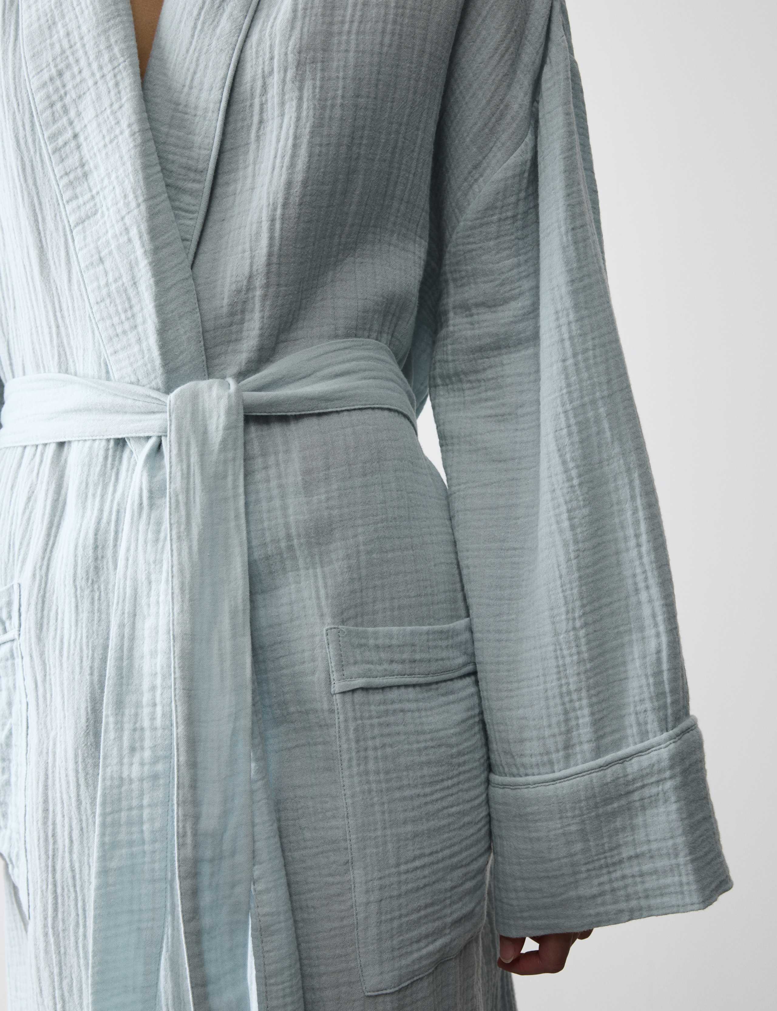 Pure Cotton Muslin Wrap 5 of 6