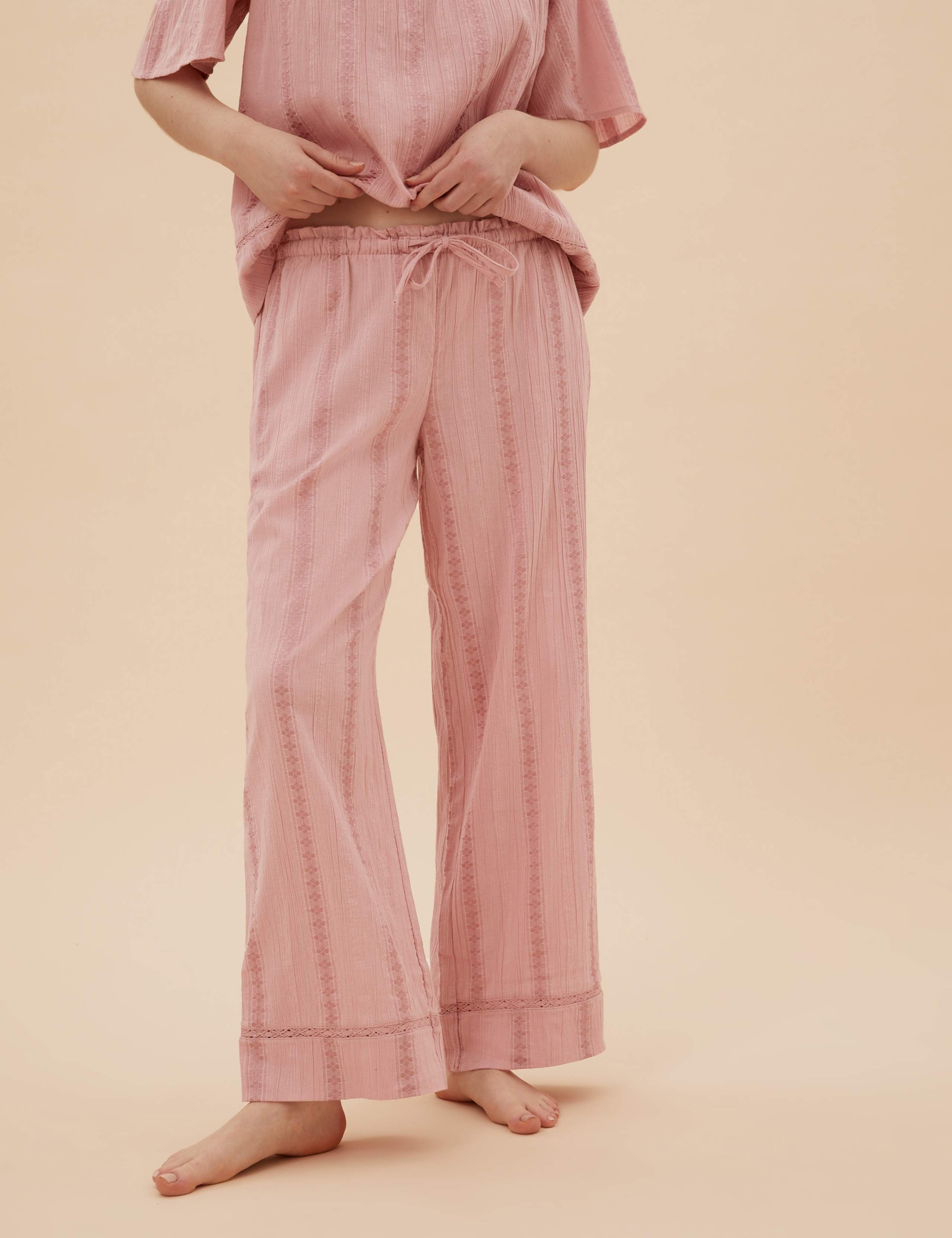 Cotton Lace Insert Pyjama Set 4 of 6