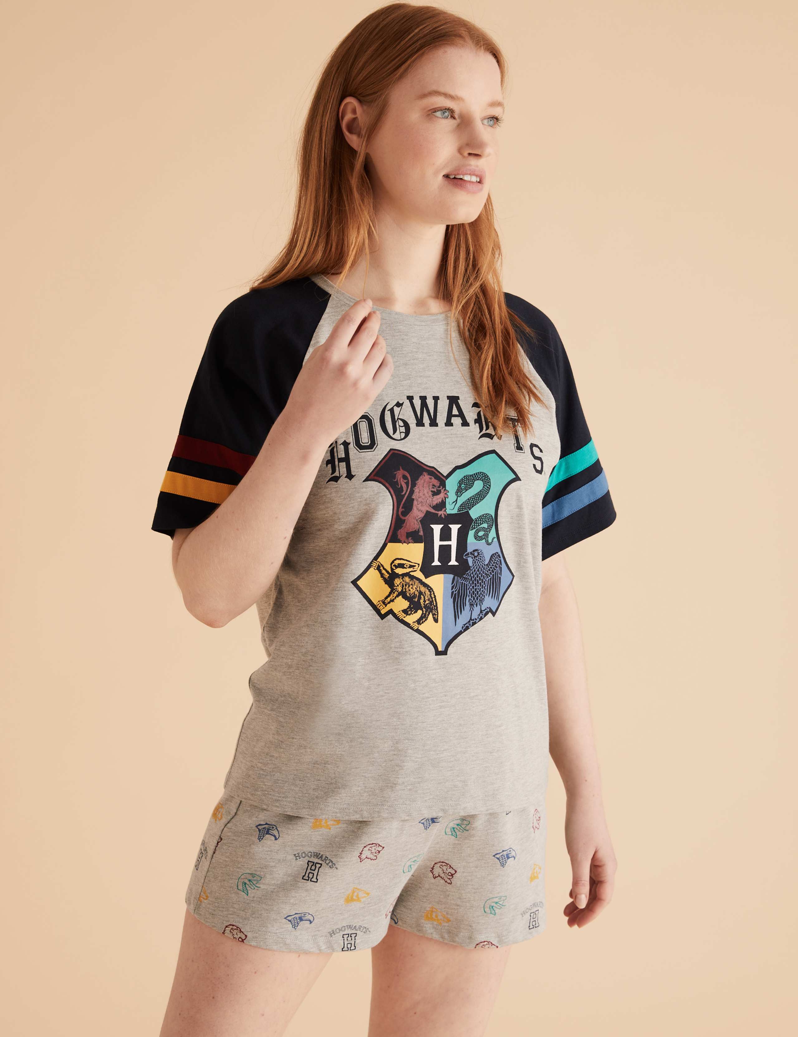 Harry Potter™ Cotton Short Pyjama Set (Adult) 1 of 6