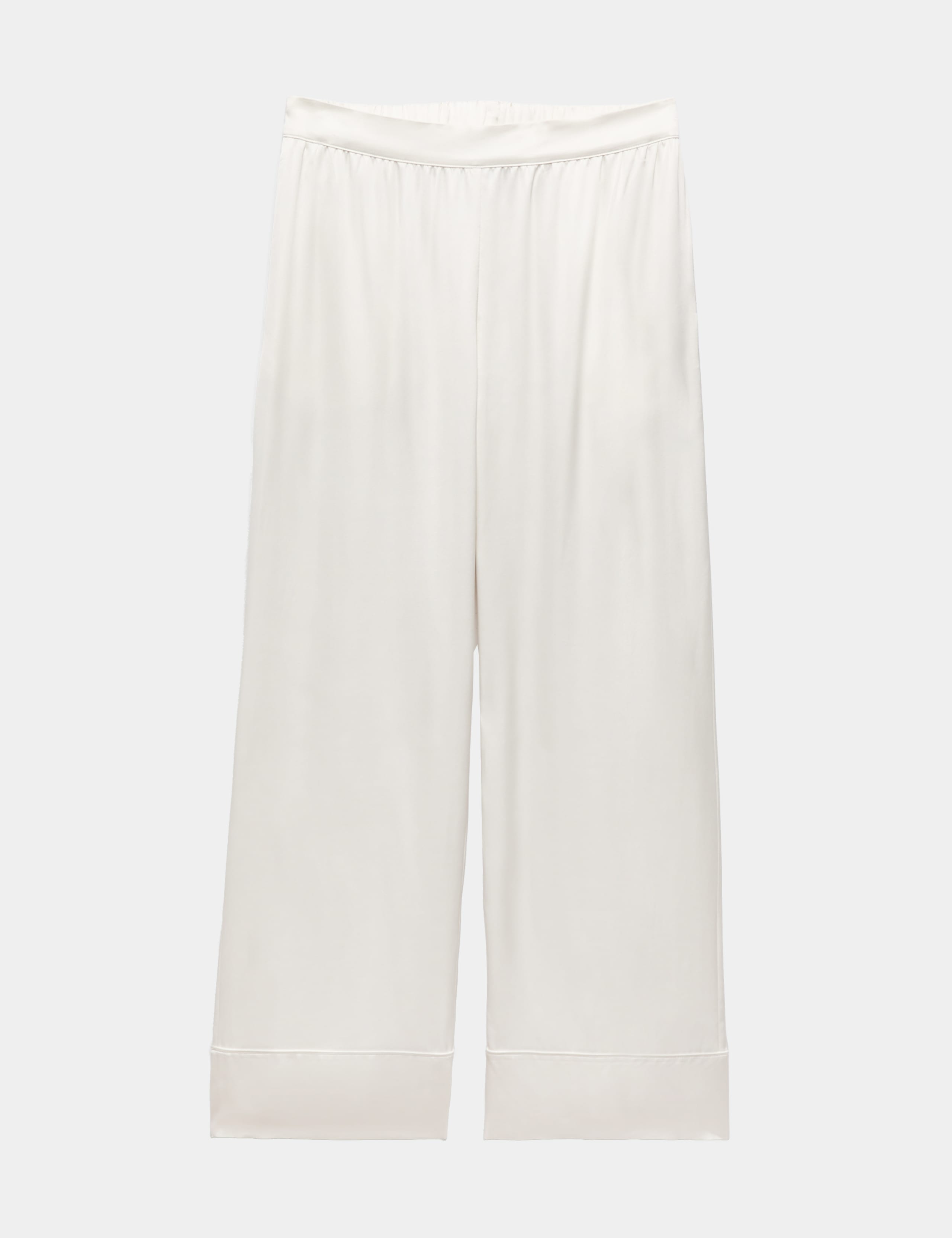 Premium Satin Wide Leg Pyjama Bottoms 2 of 5
