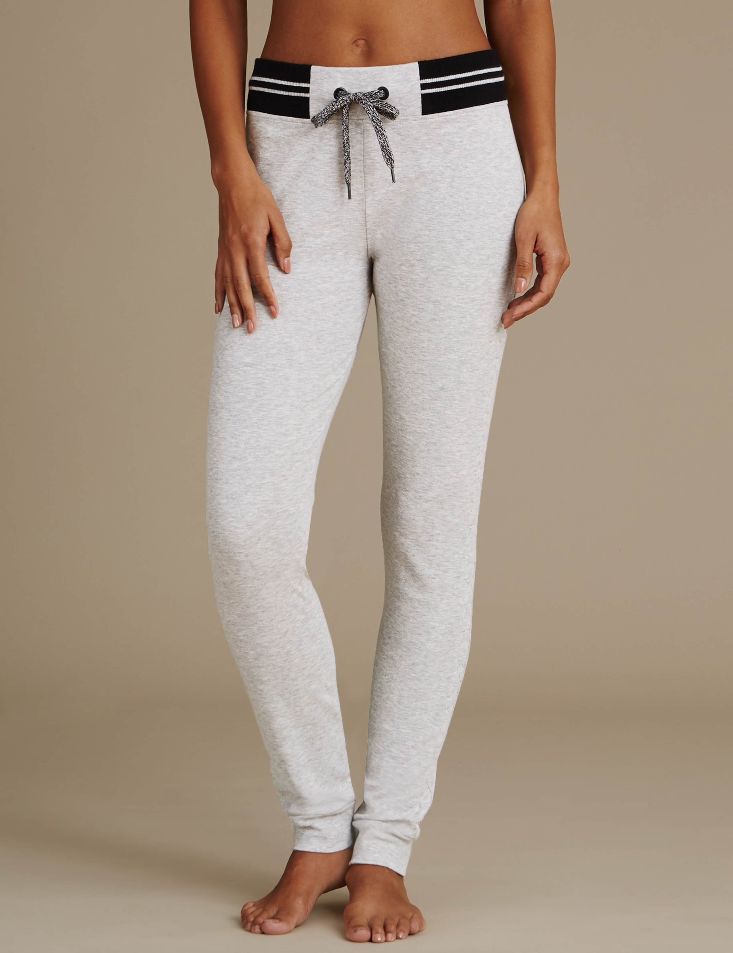 Contrasting Waist Pyjama Bottoms 1 of 6