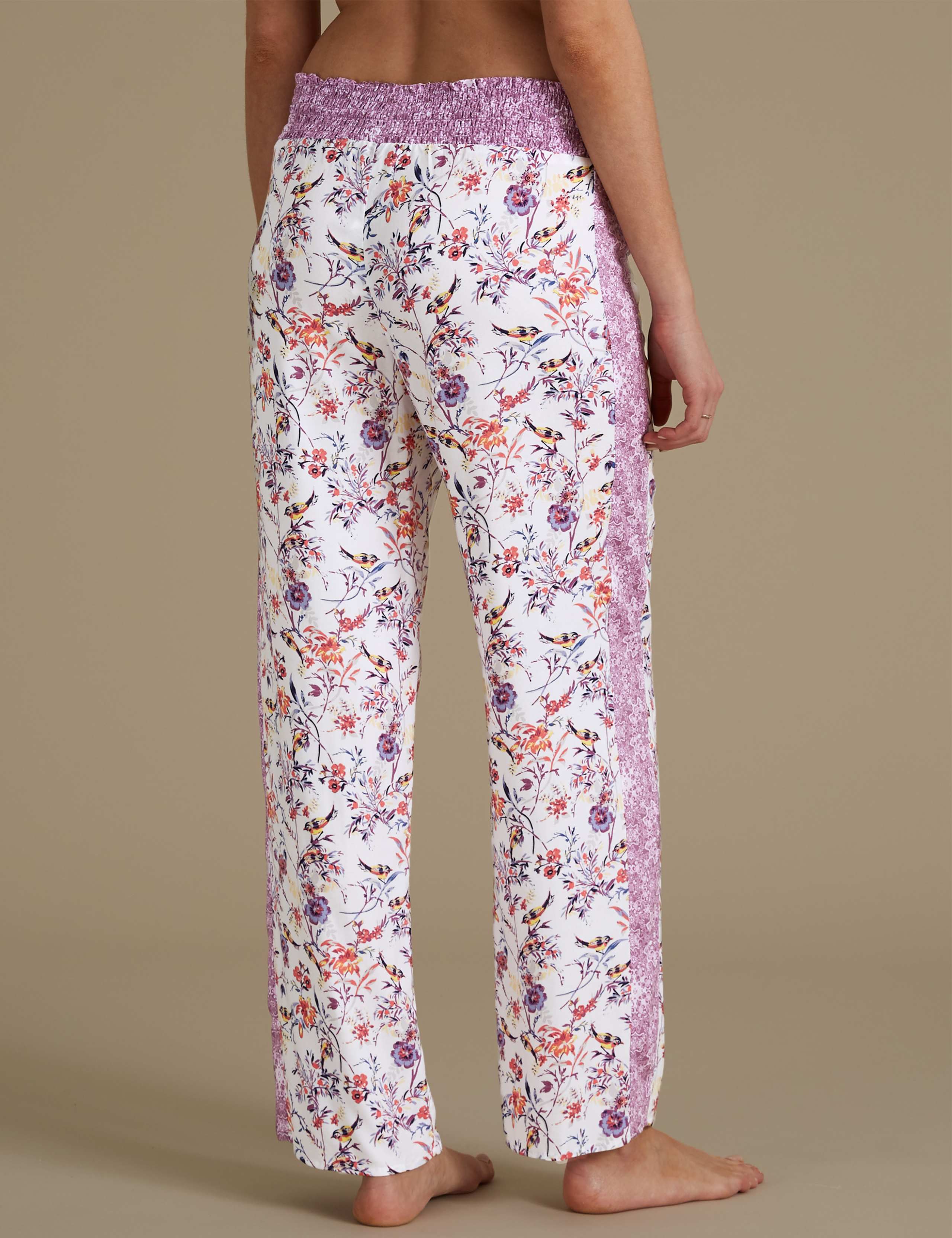 Floral Print Pyjama Bottoms 3 of 4