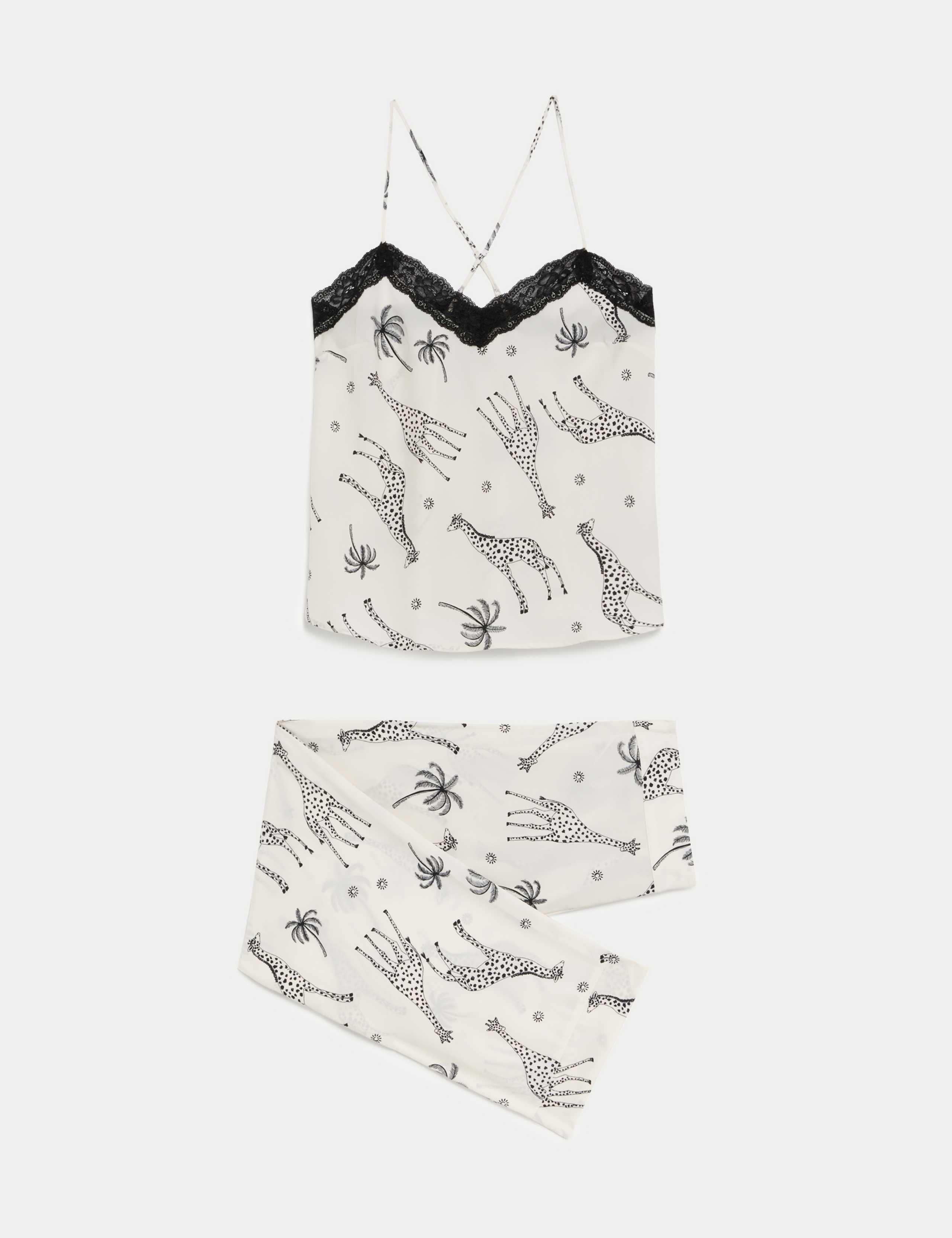 Dream Satin™ Printed Pyjama Set 2 of 5