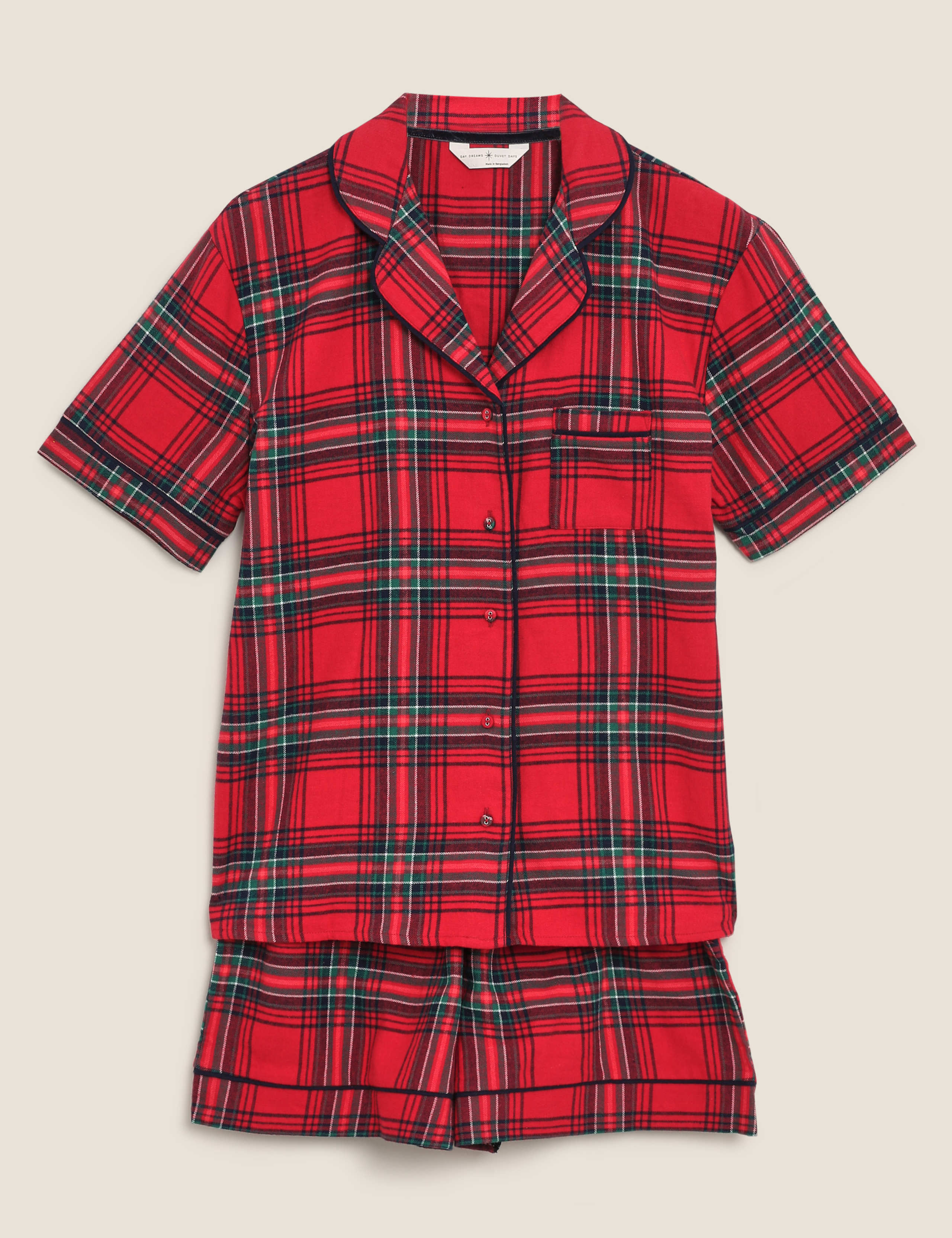 Women's Family Checked Christmas Pyjama Set 2 of 5