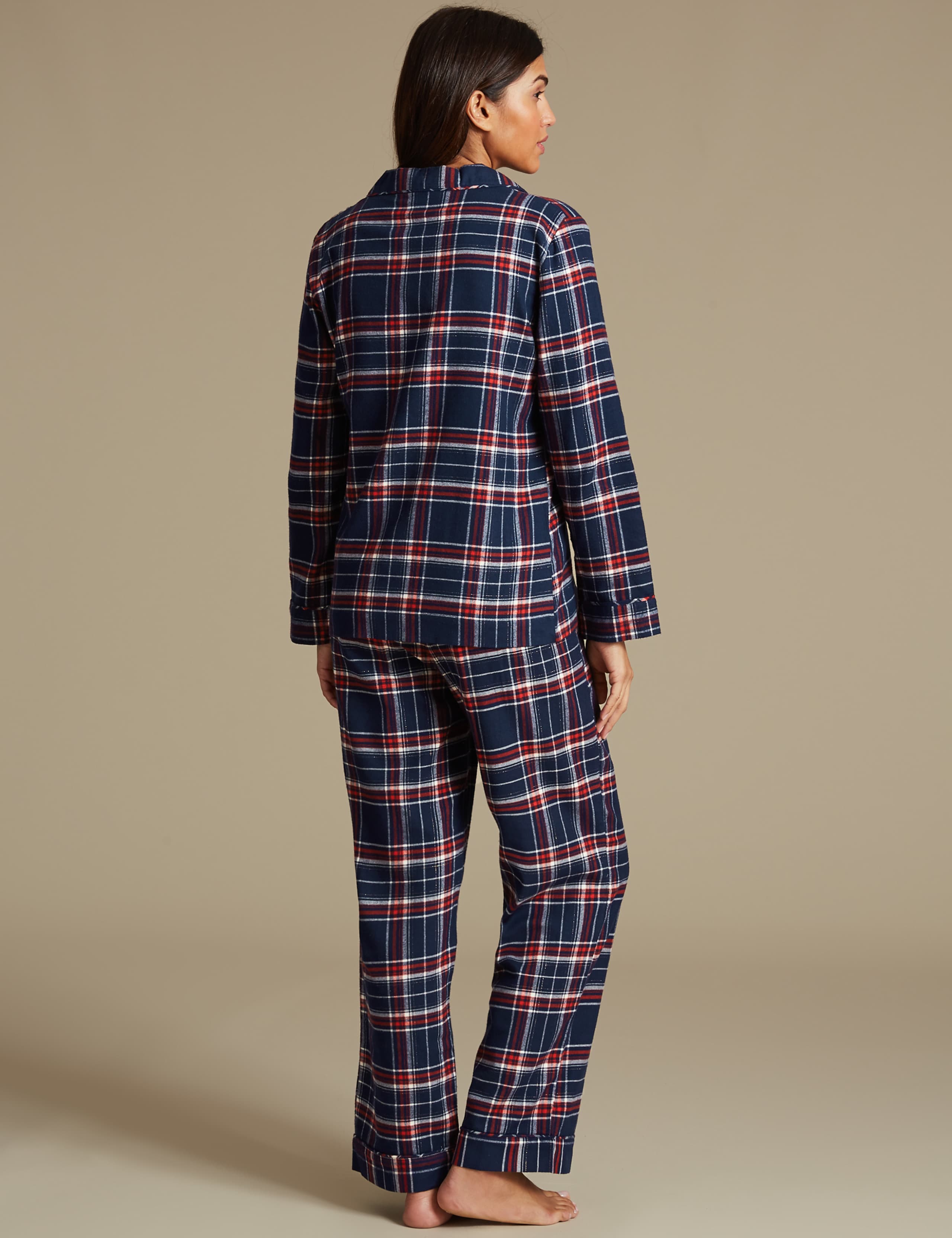Cotton Rich Checked Pyjamas 3 of 6