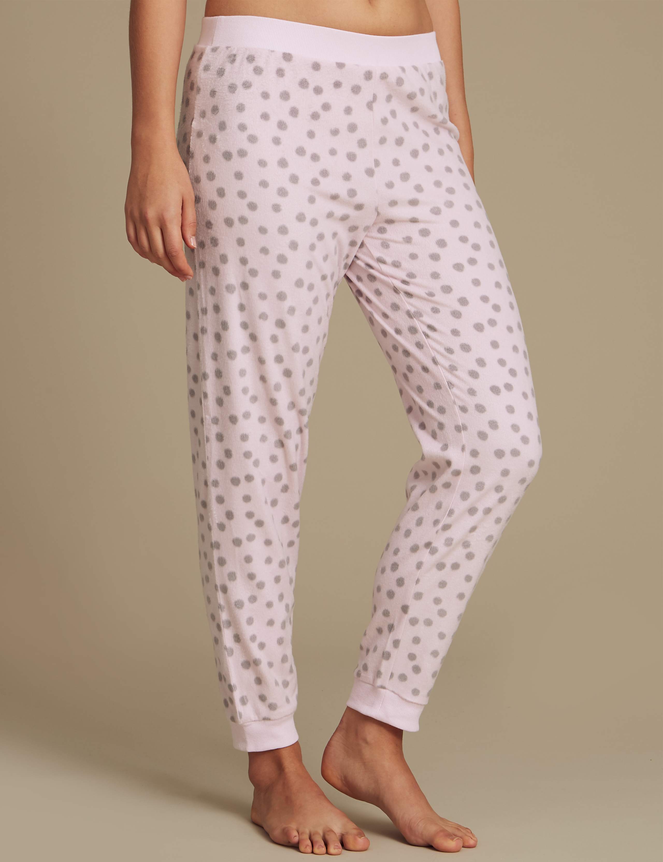 Fleece Printed Long Sleeve Pyjamas 4 of 6