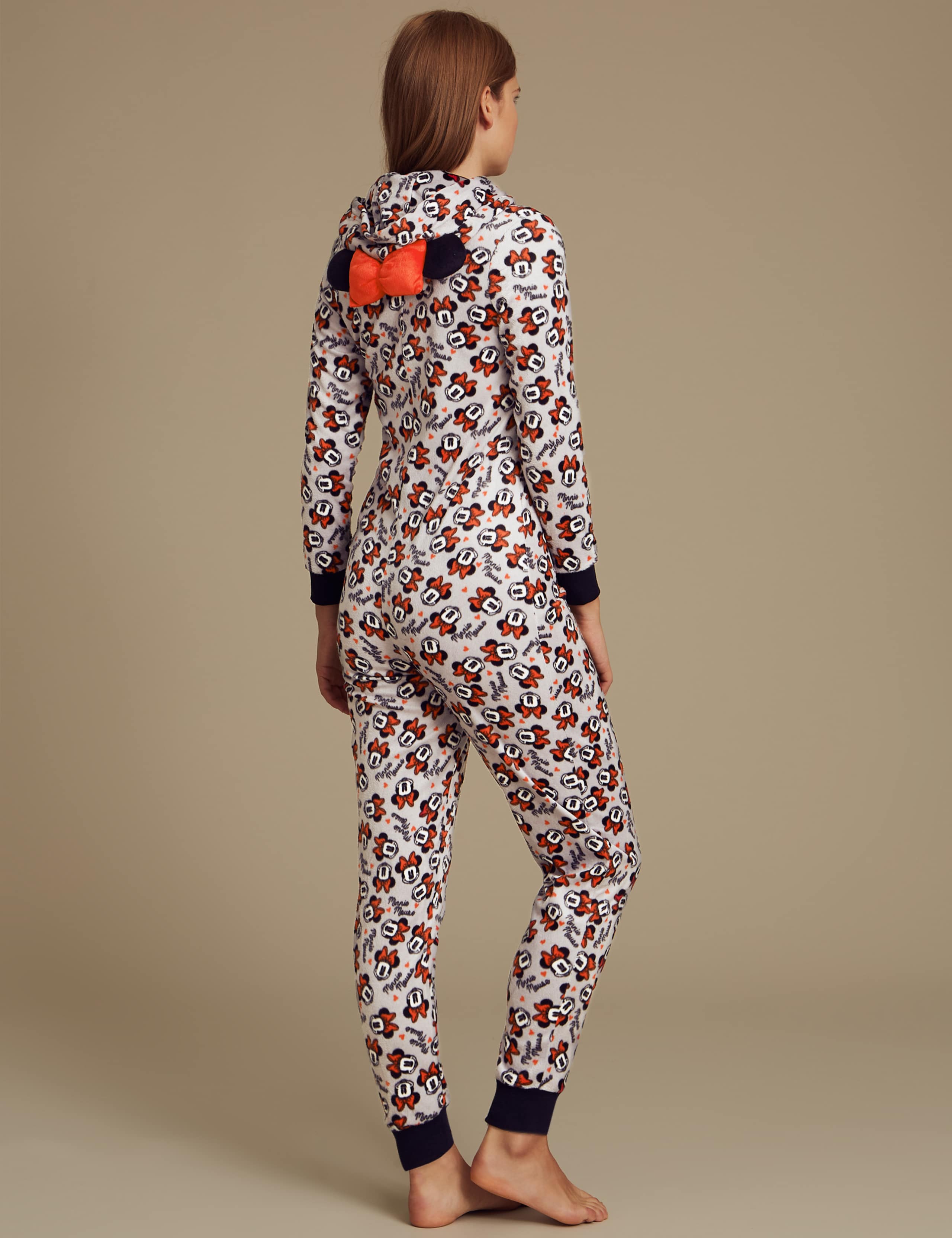 Long Sleeve Minnie Mouse Onesie 3 of 6