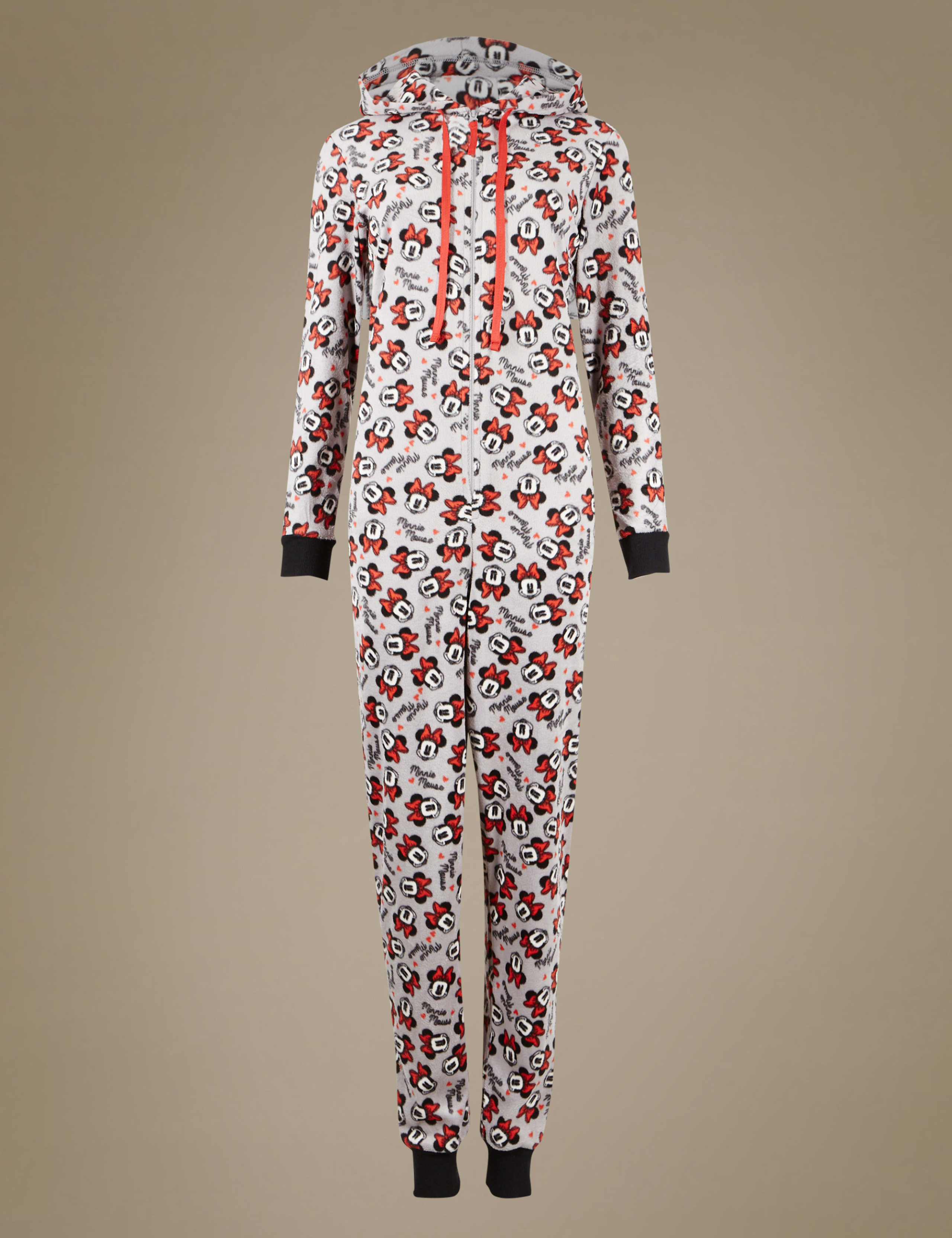 Long Sleeve Minnie Mouse Onesie 2 of 6