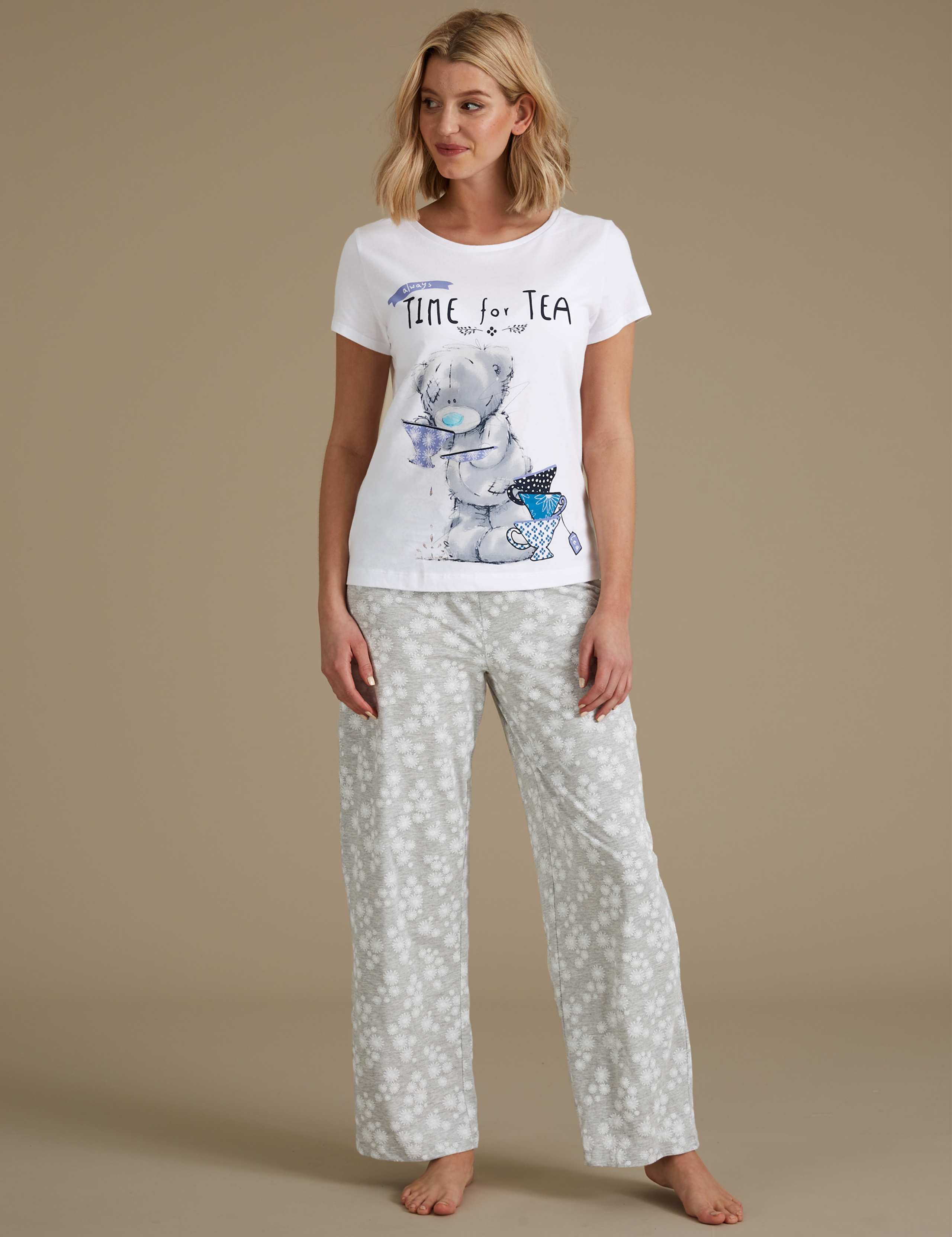 Novelty Short Sleeve Pyjama Set 1 of 6