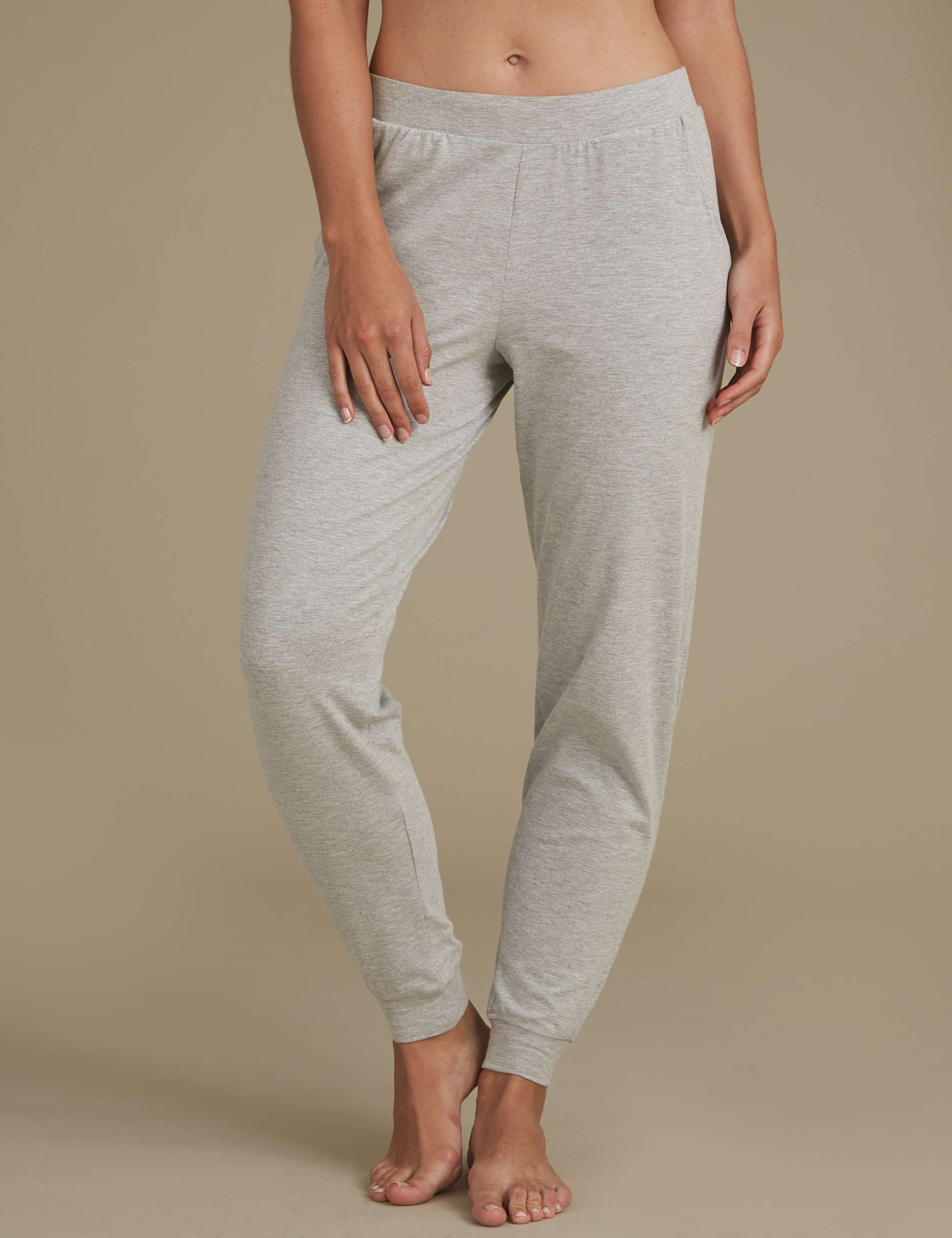 Ruffle Sleeve Ribbed Hem Pyjama Set 4 of 6