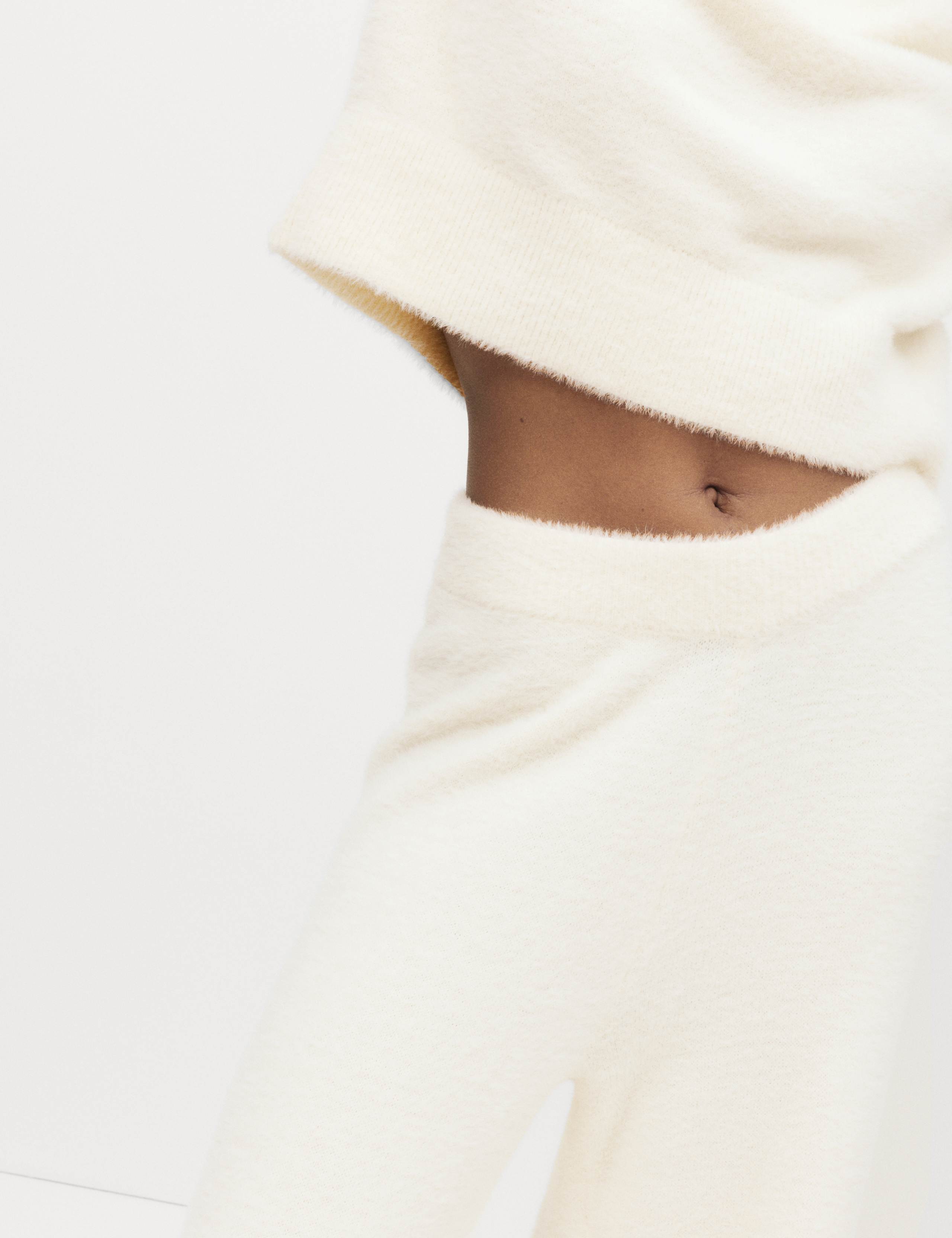Feather Knit Wide Leg Pyjama Bottoms 3 of 4