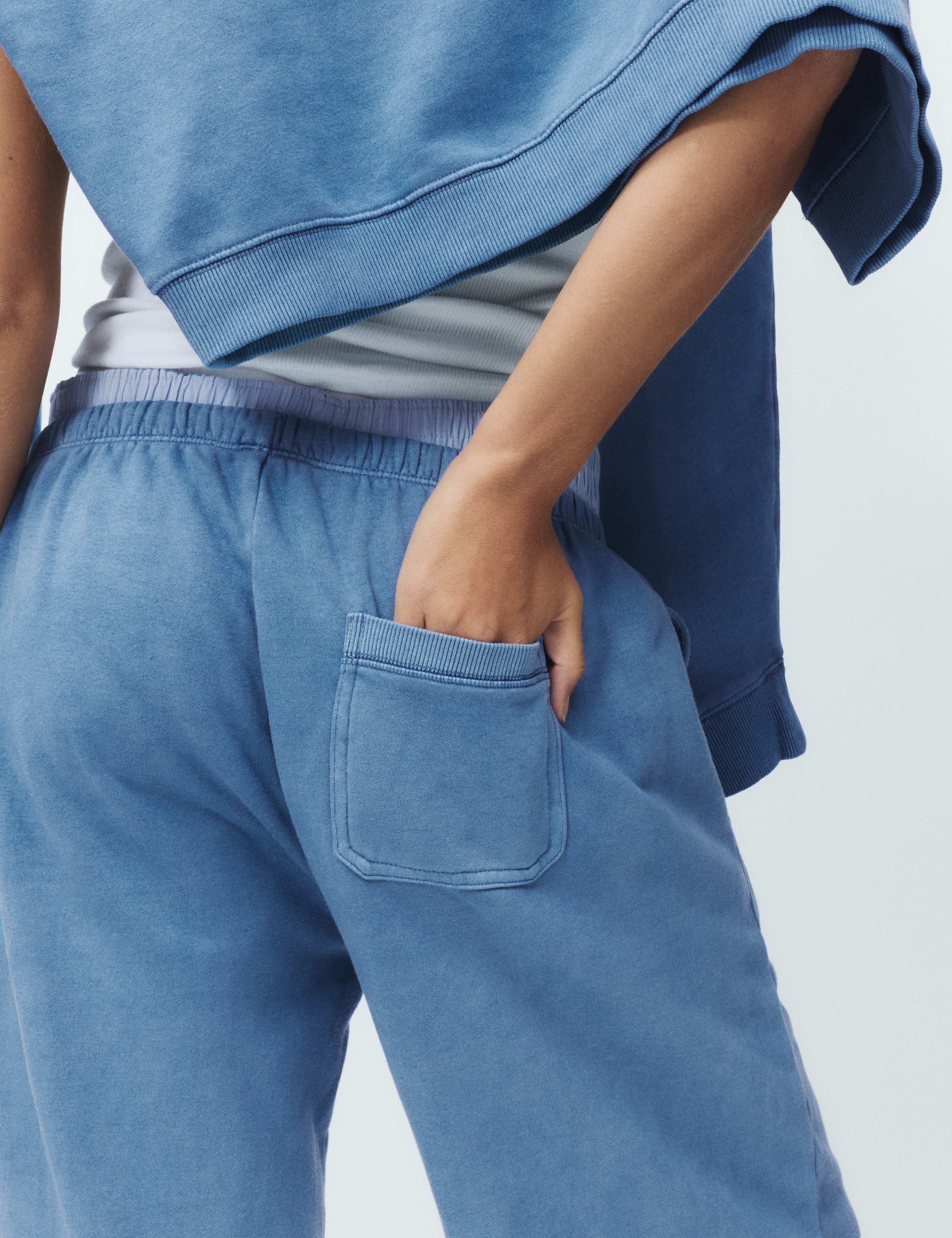 Cotton Rich Wide Leg Lounge Joggers 5 of 5