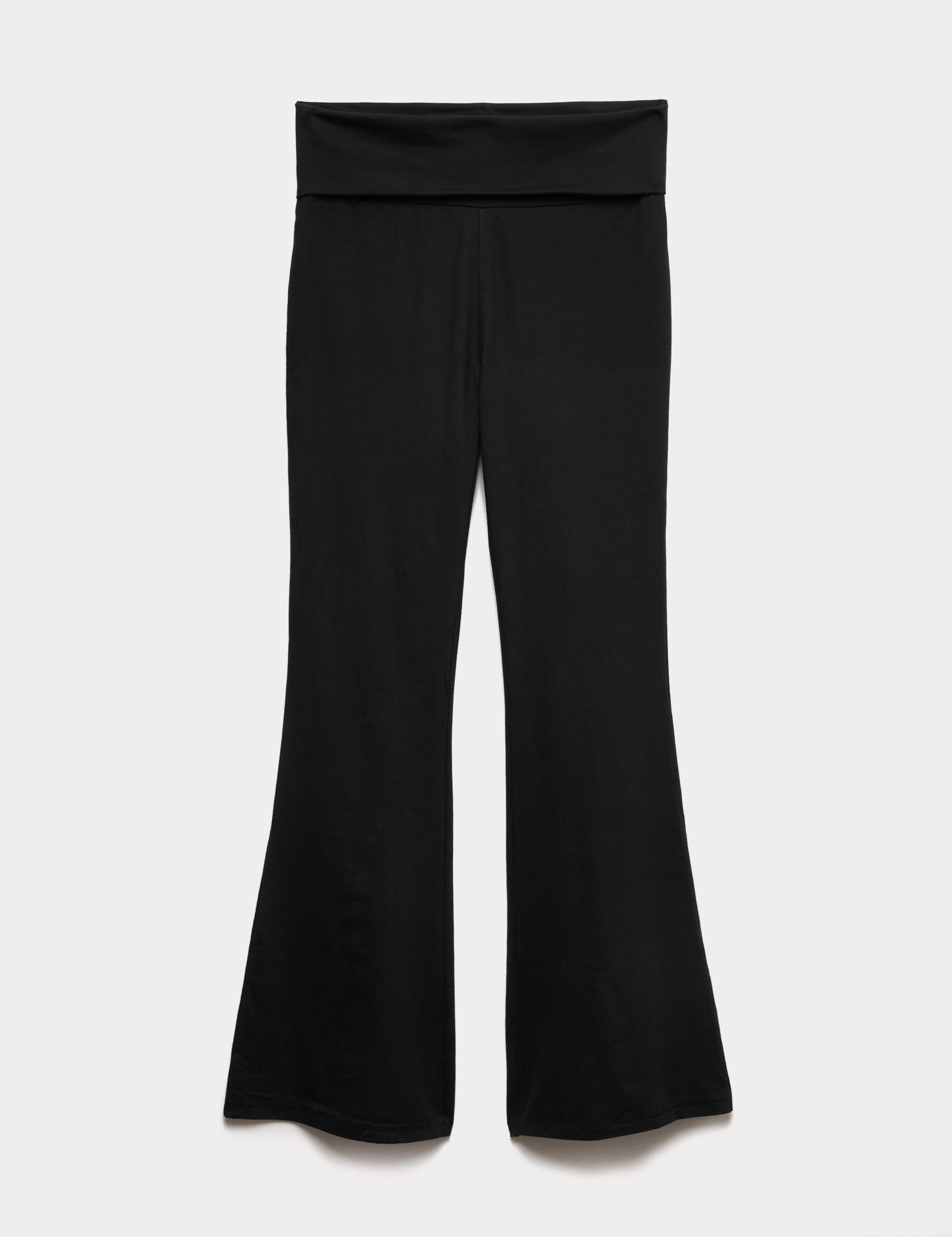 Cotton Rich Flared Lounge Trousers 1 of 1