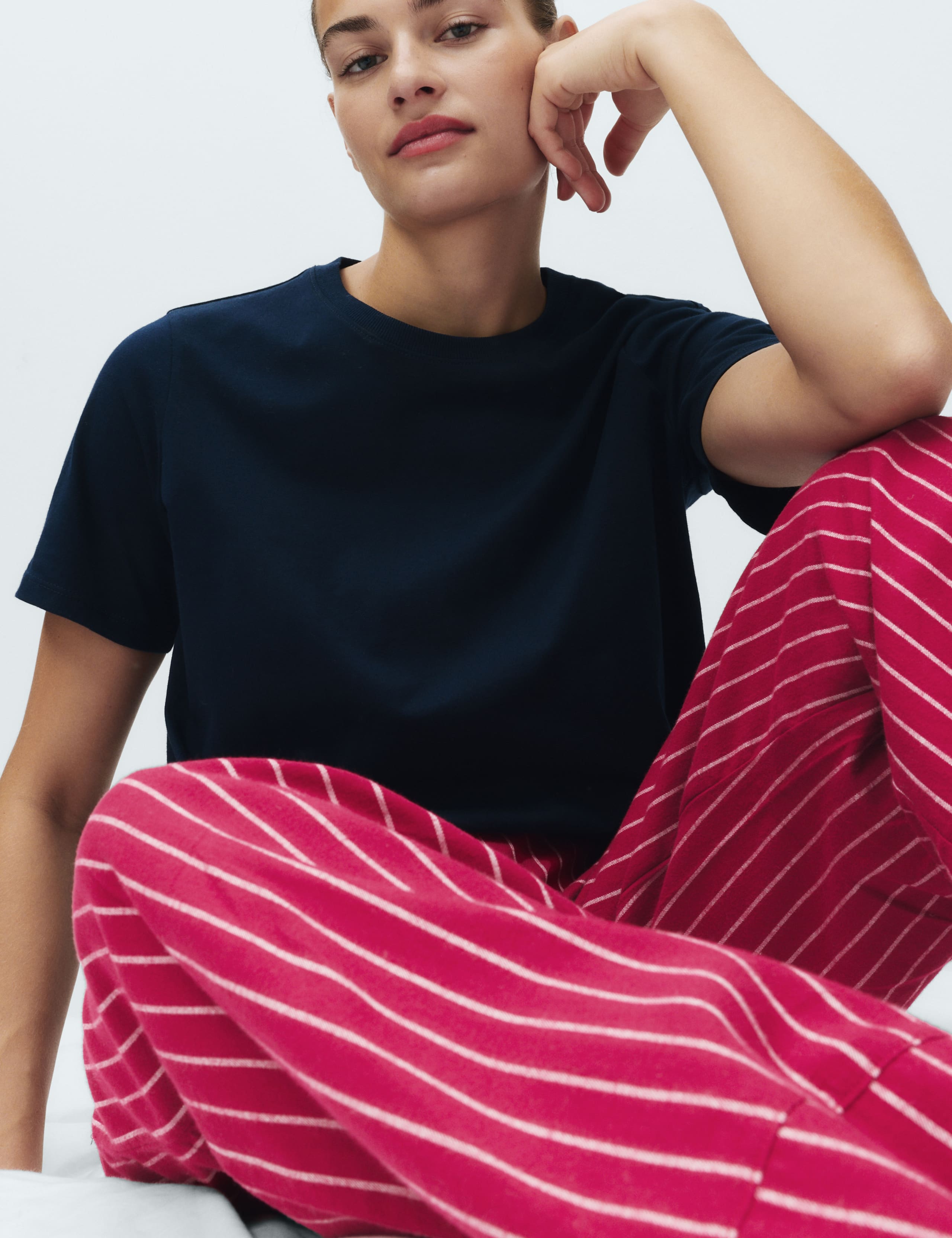 2pk Pure Cotton Printed Pyjama Bottoms 3 of 5