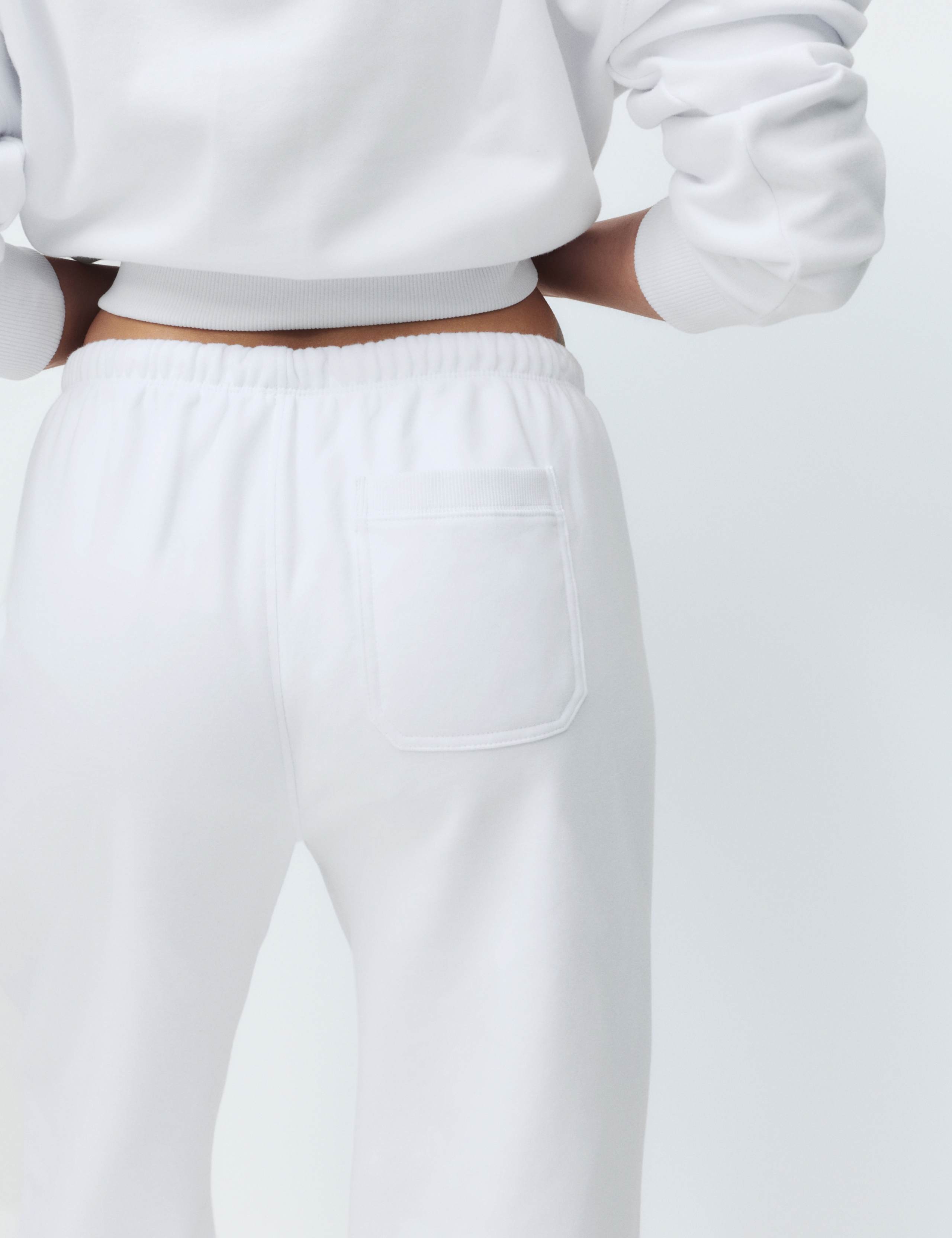 Cotton Rich Brushback Wide Leg Lounge Joggers 4 of 4