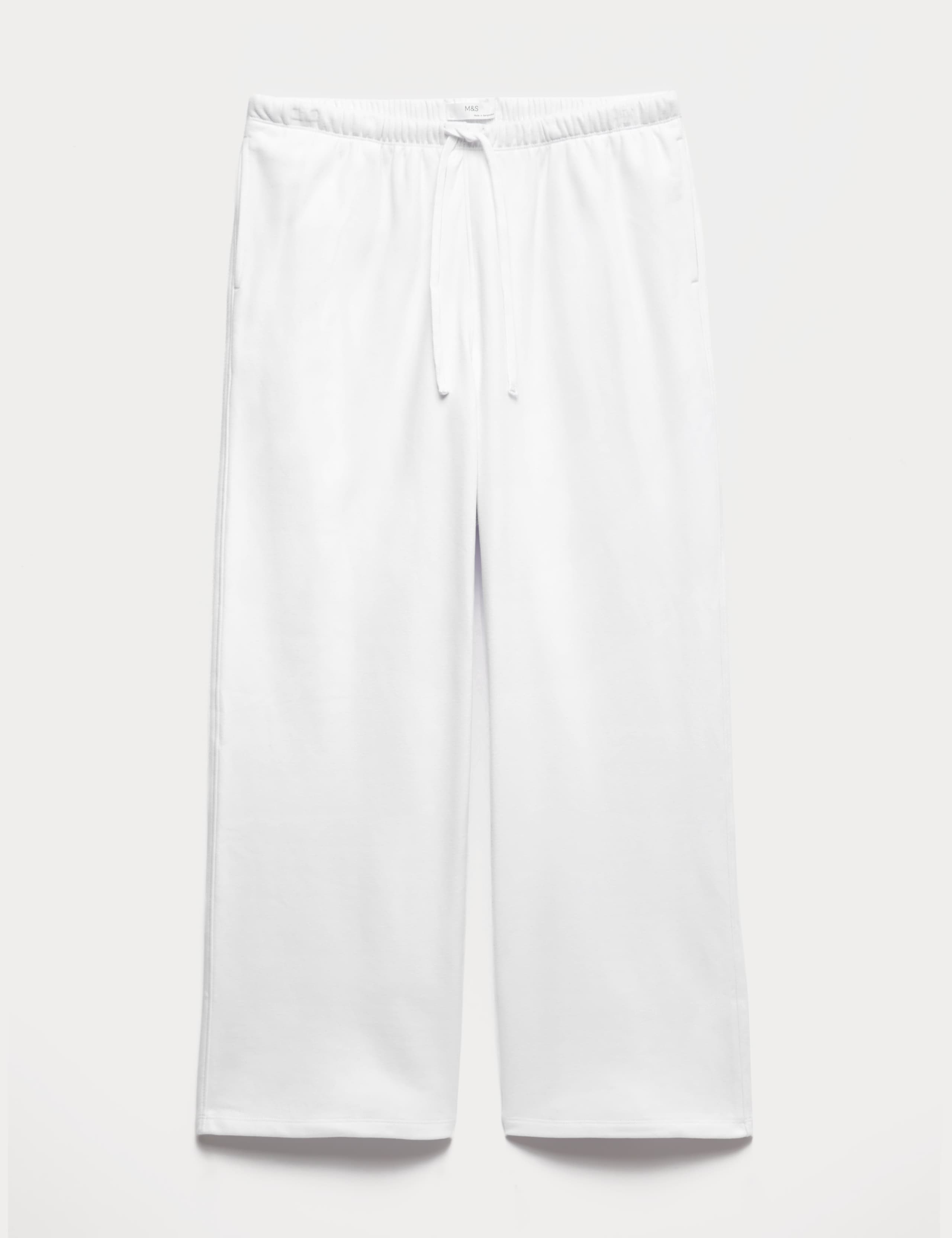 Cotton Rich Brushback Wide Leg Lounge Joggers 2 of 4