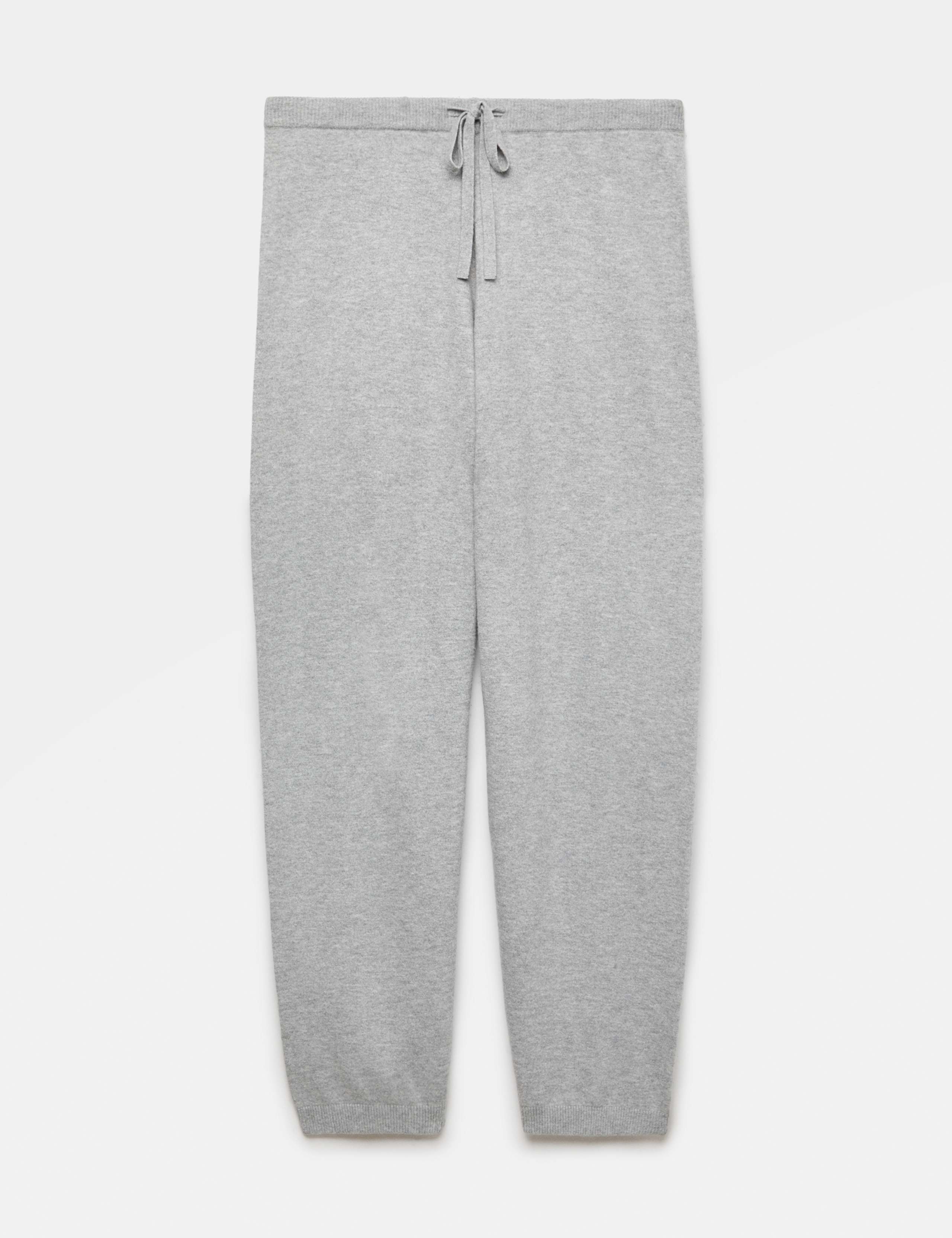 Knitted Barrel Leg Loungewear Bottoms 2 of 5