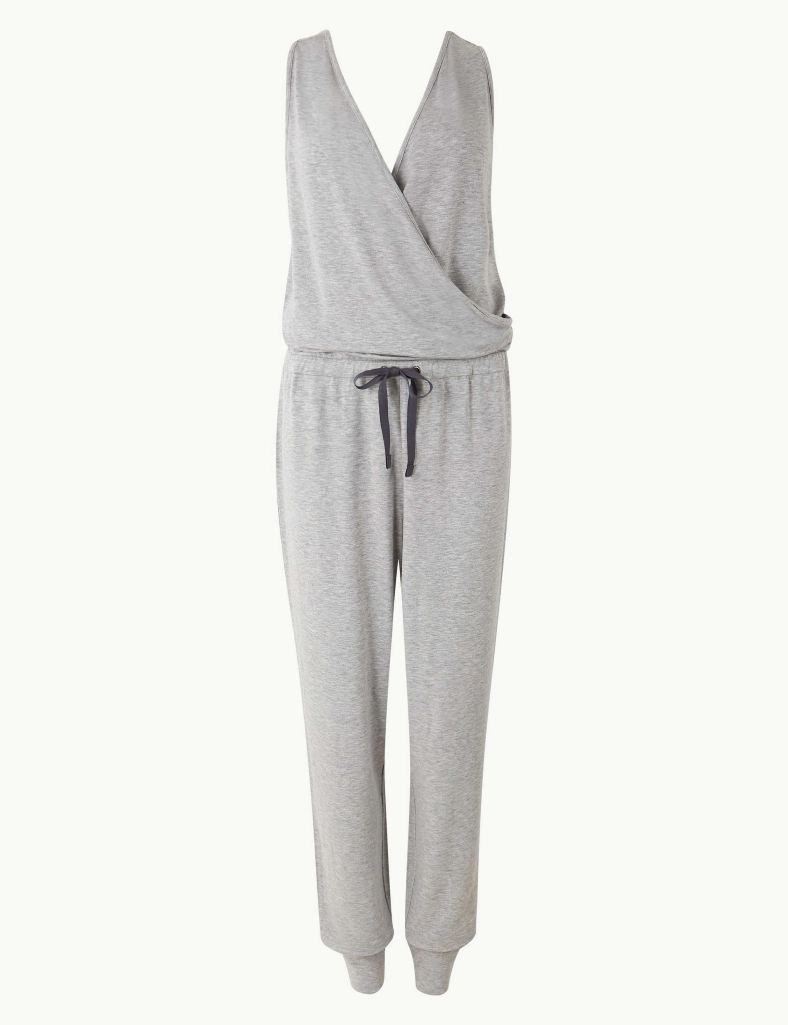 Loungewear Cuffed Hem Jumpsuit 2 of 4