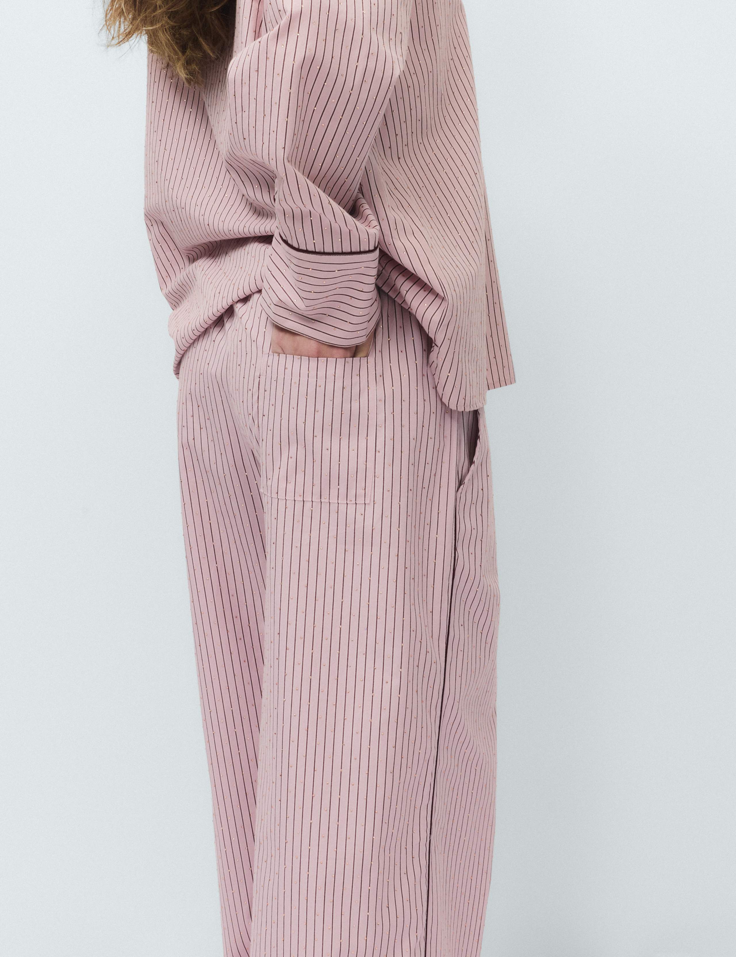 Pure Cotton Striped Pyjama Bottoms 6 of 6