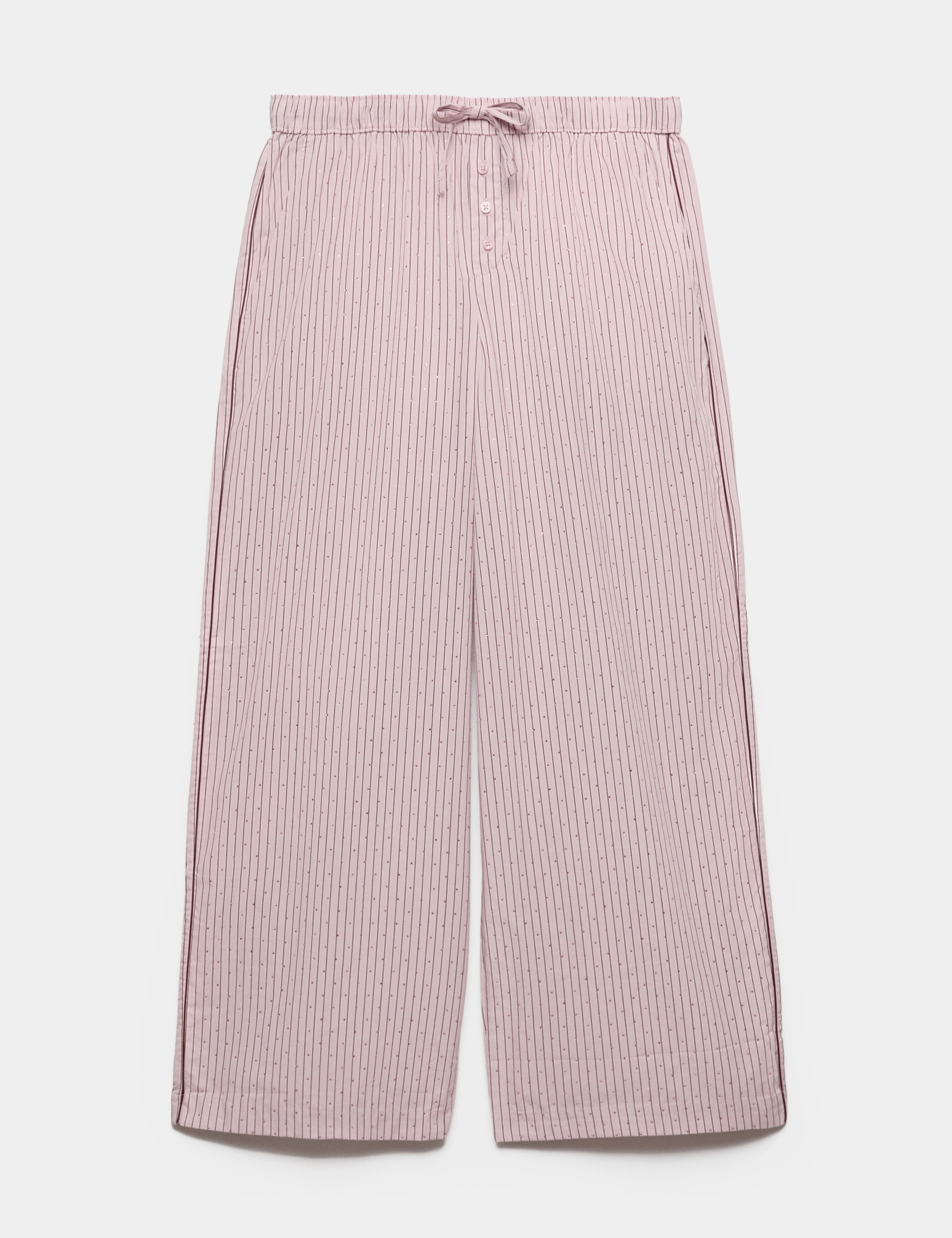 Pure Cotton Striped Pyjama Bottoms 2 of 6