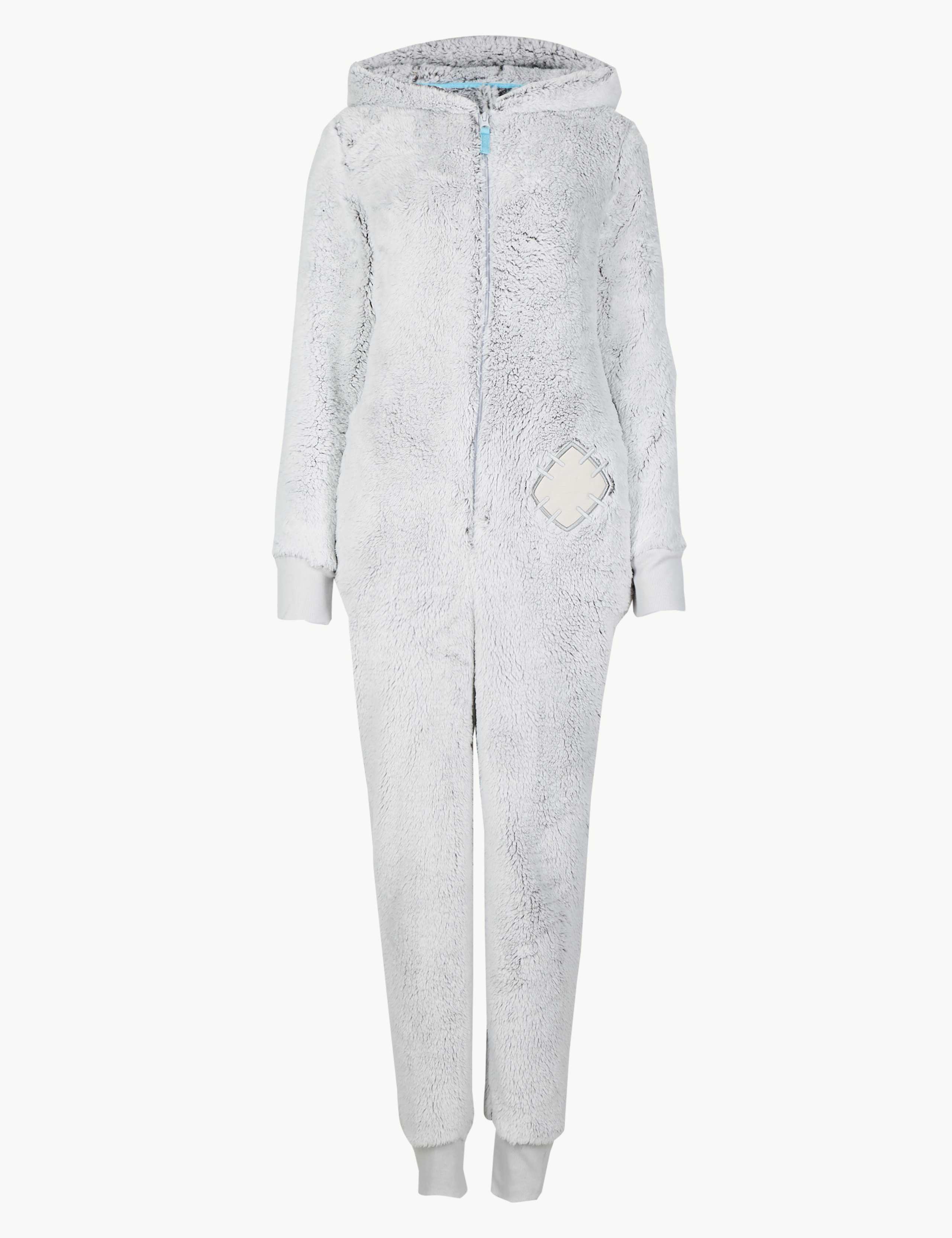 Fleece Textured Long Sleeve Onesie 2 of 5