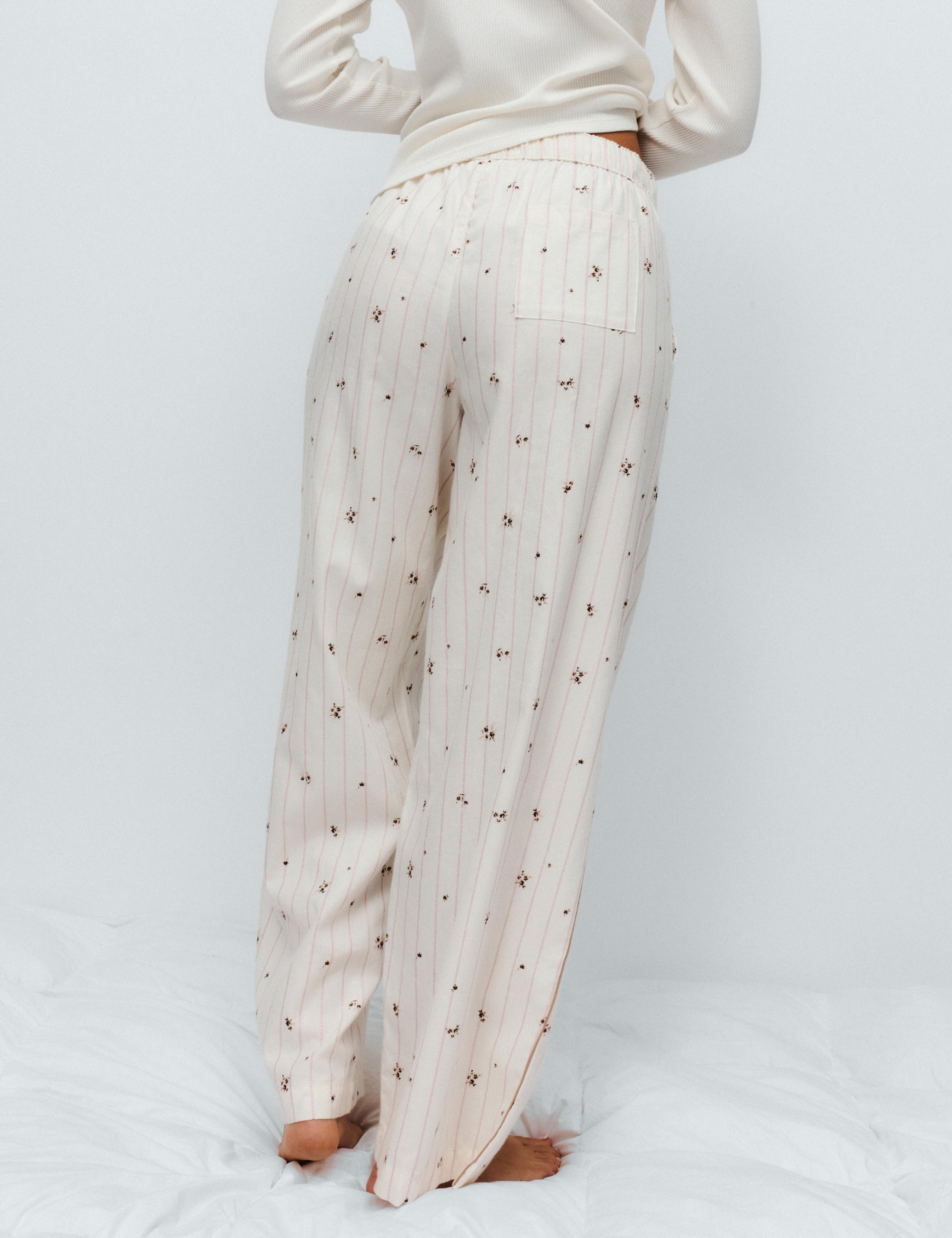 Cotton Rich Floral Pyjama Bottoms 5 of 5