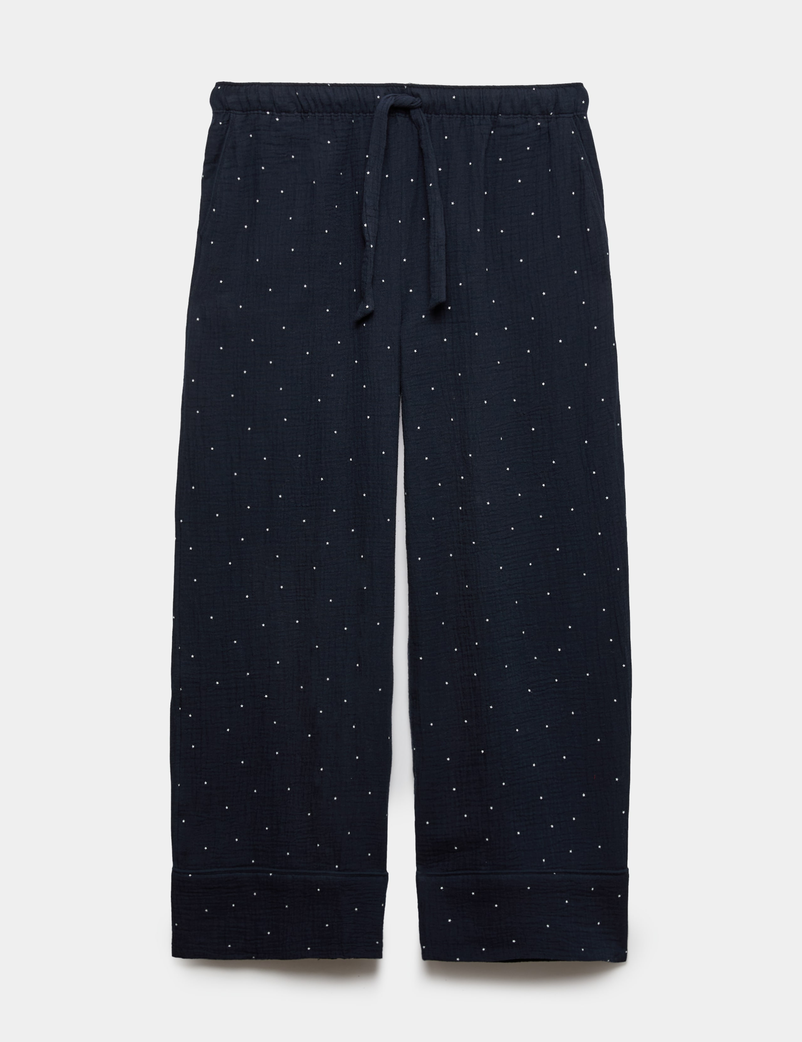 Pure Cotton Striped Muslin Pyjama Bottoms 2 of 5